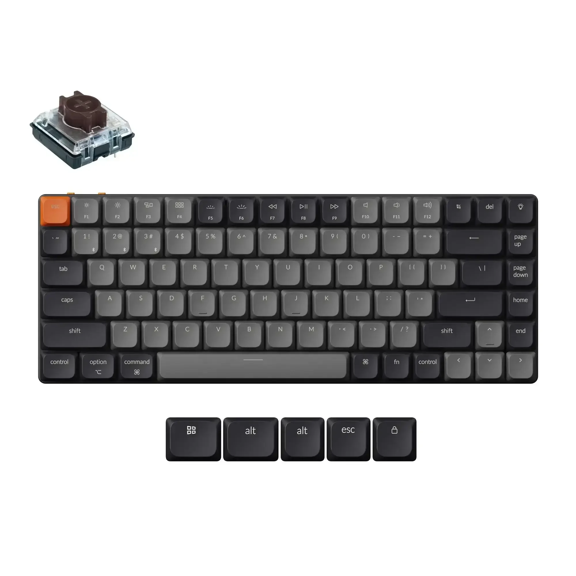 Keychron - K3 QMK Wireless Mechanical Keyboard (Version 3) - Image 2