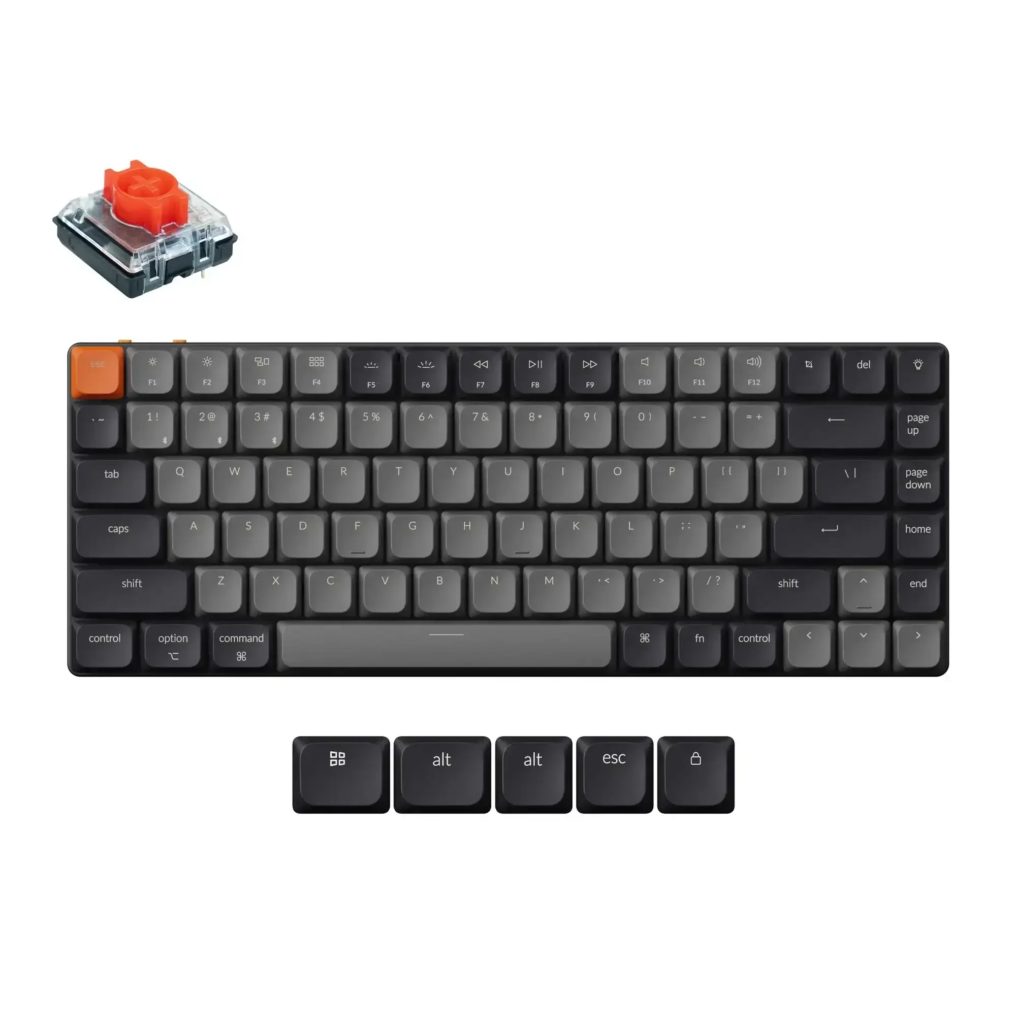 Keychron - K3 QMK Wireless Mechanical Keyboard (Version 3) - Image 3