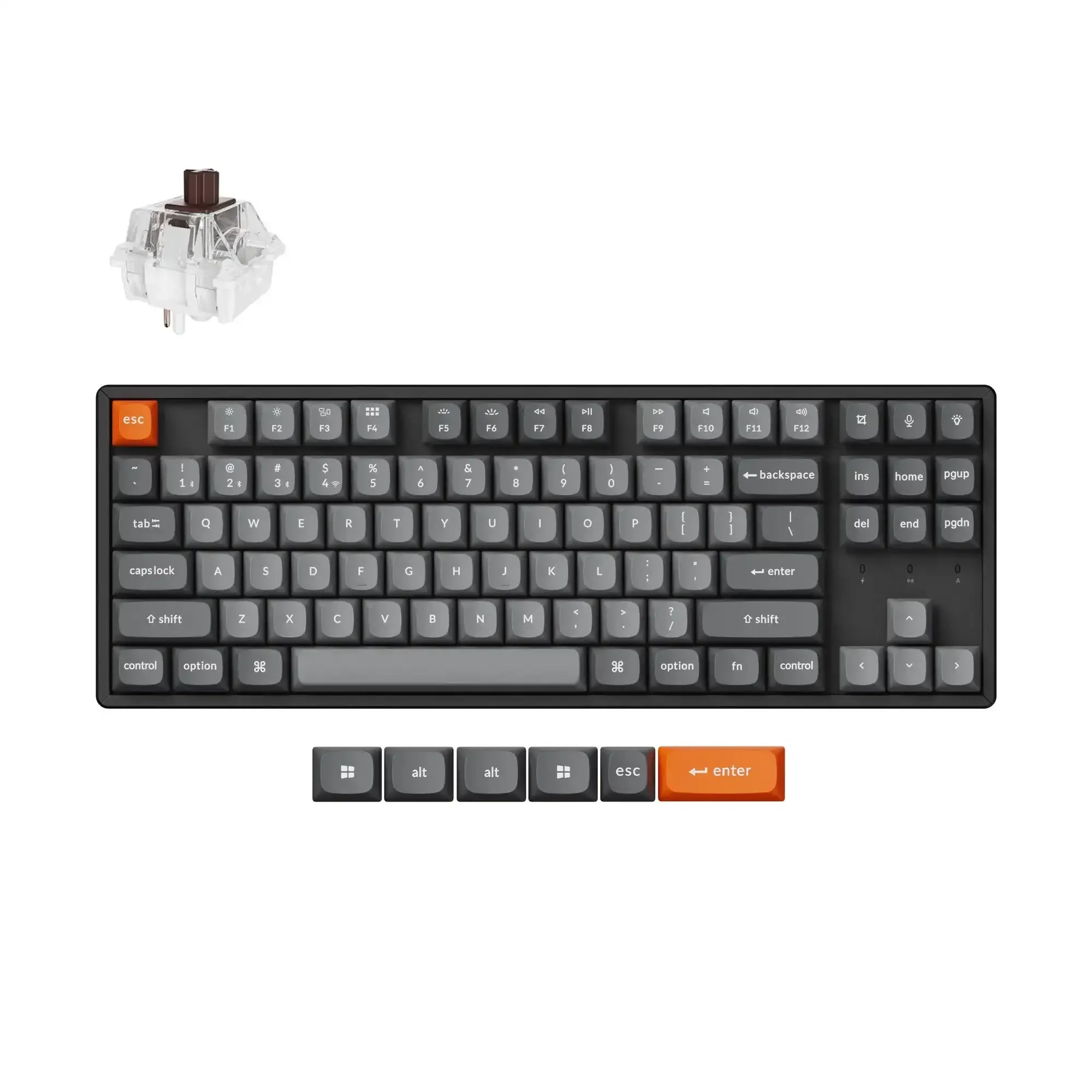 Keychron - K8 Max QMK Wireless Mechanical Keyboard - Bezprzewodowa Klawiatura Mechaniczna - Image 5