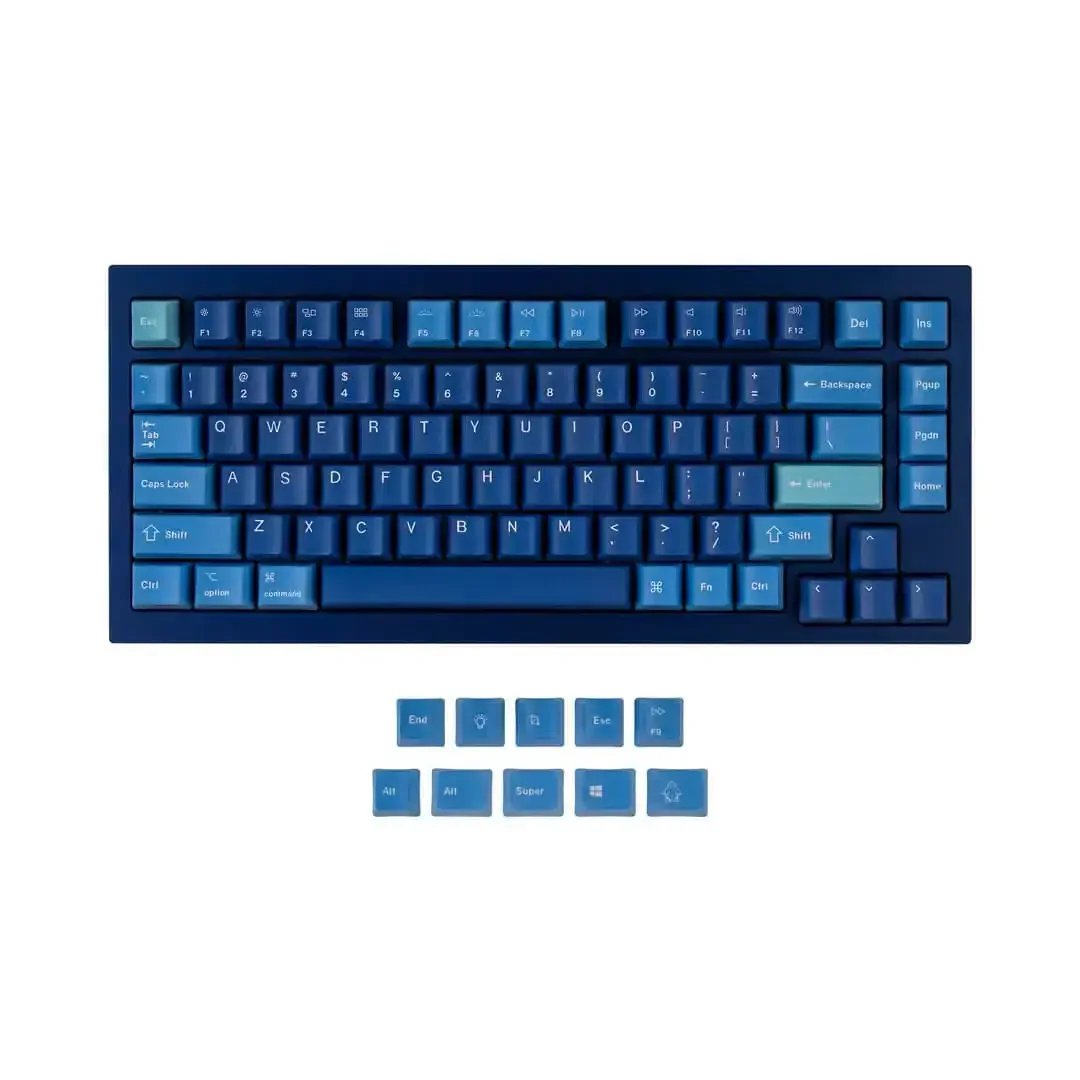 Keychron Keycaps - Q1 & K2 OEM Dye-Sub PBT Keycap Set - Ocean