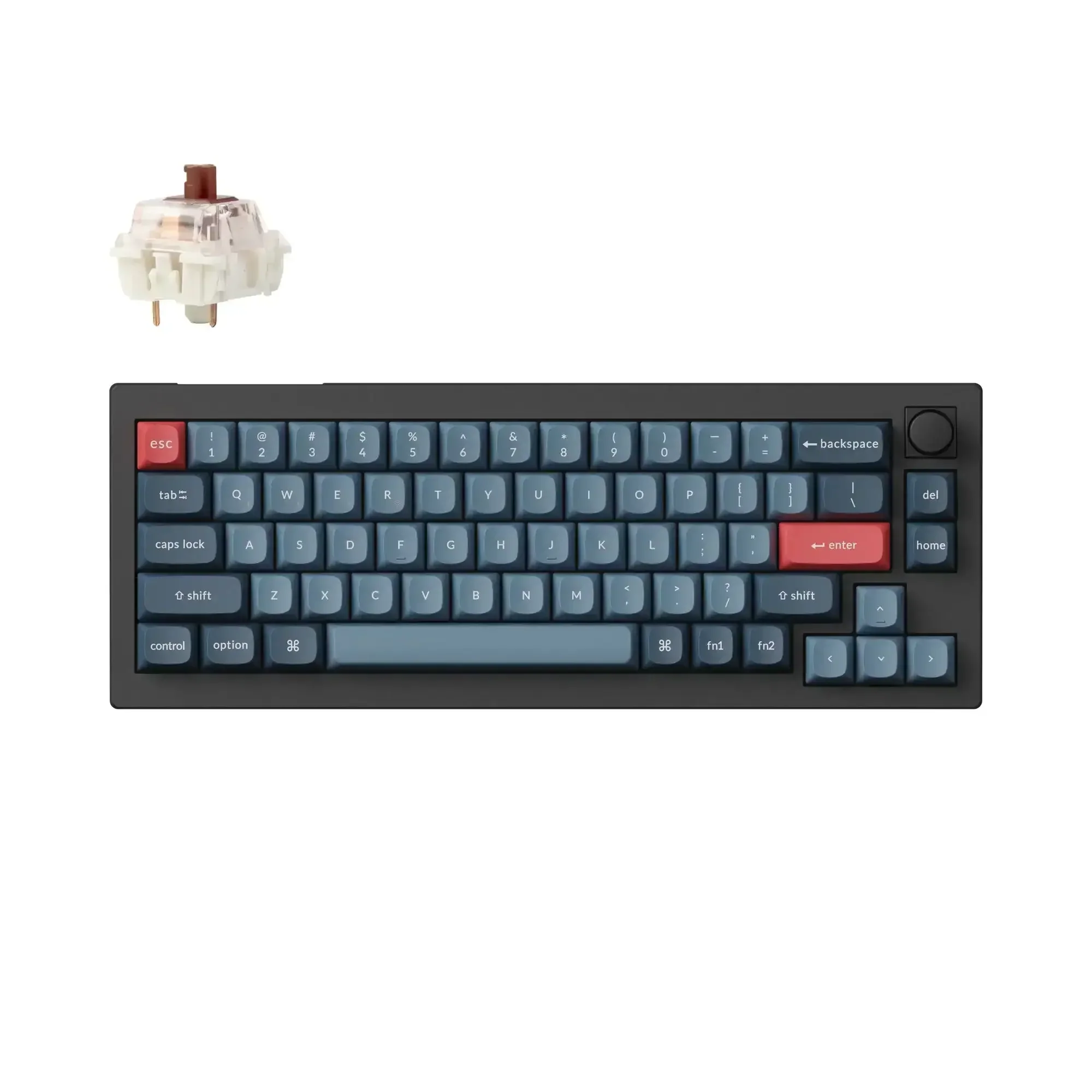 Keychron - V2 Max QMK/VIA Wireless Custom Mechanical Keyboard - Image 3