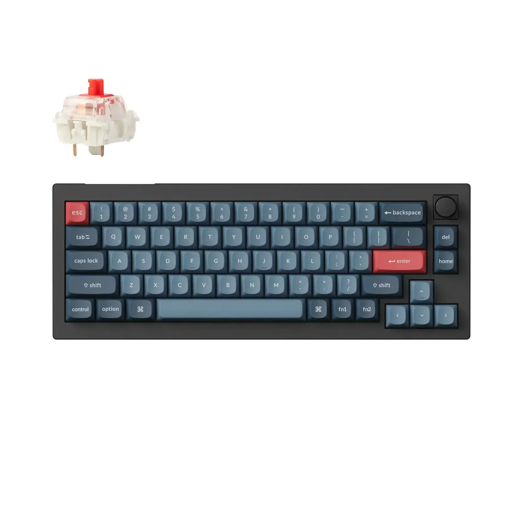 Keychron - V2 Max QMK/VIA Wireless Custom Mechanical Keyboard - Image 4