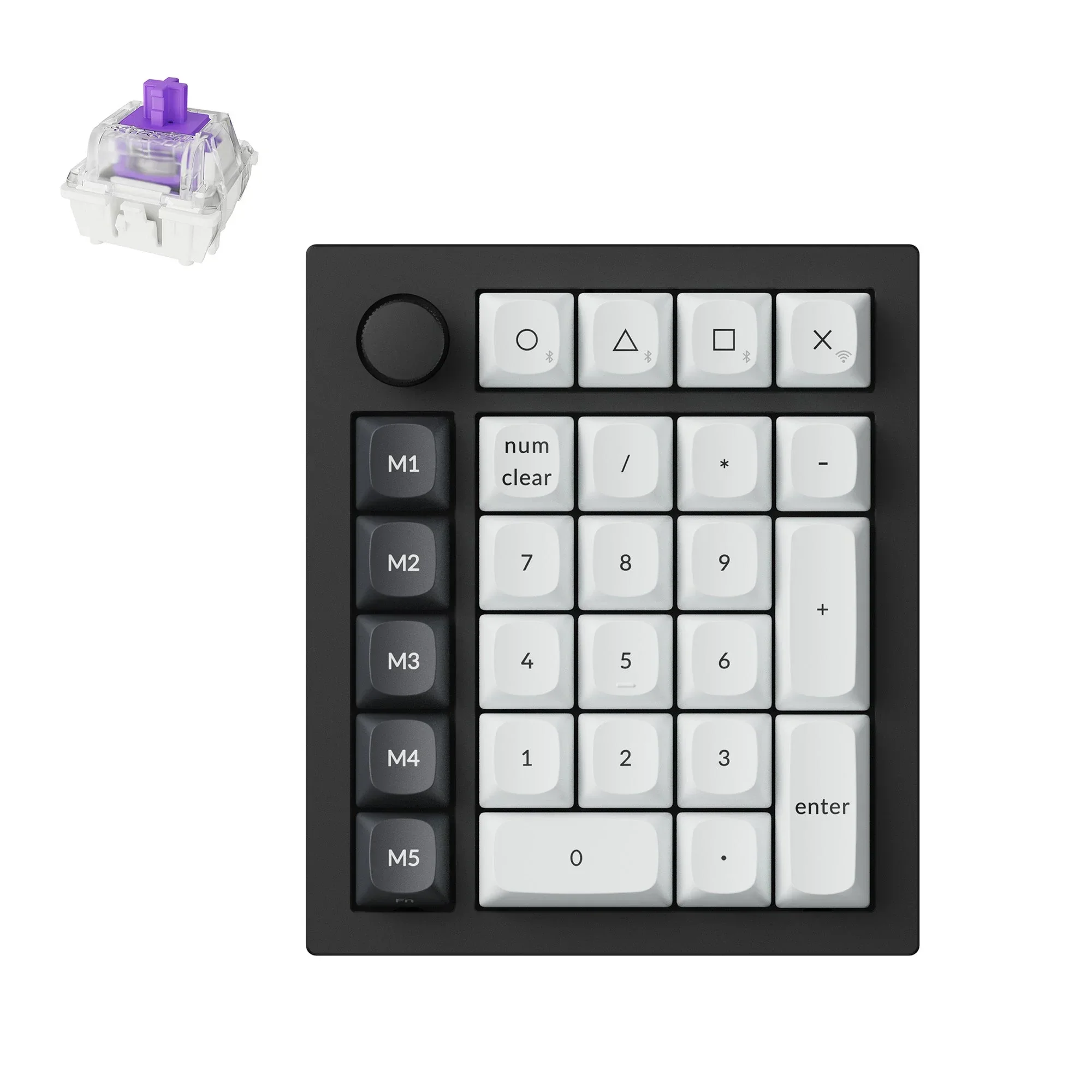 Keychron - Q0 HE QMK Wireless Custom Number Pad - Bezprzewodowy Numpad Magnetyczny