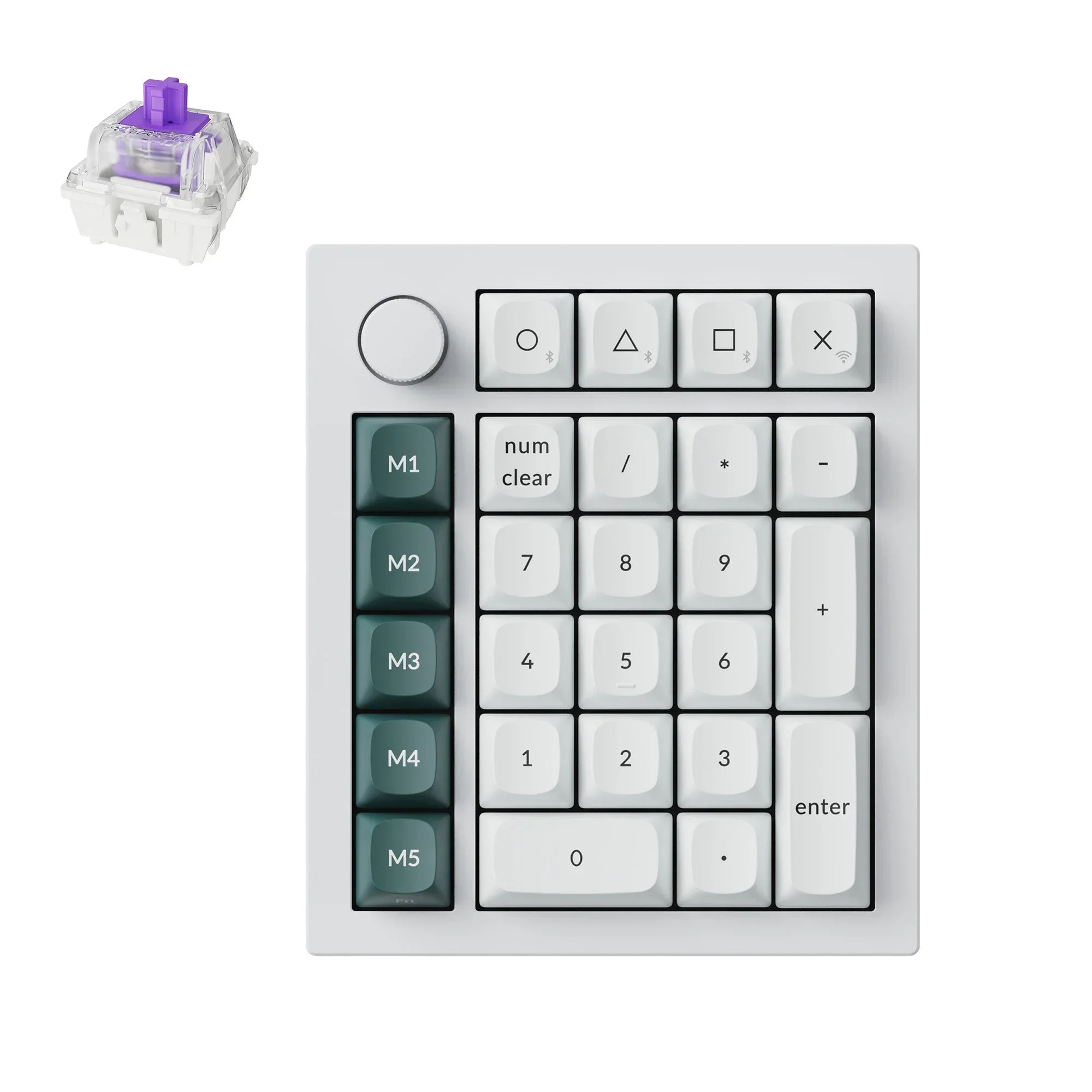 Keychron - Q0 HE QMK Wireless Custom Number Pad - Bezprzewodowy Numpad Magnetyczny - Image 2