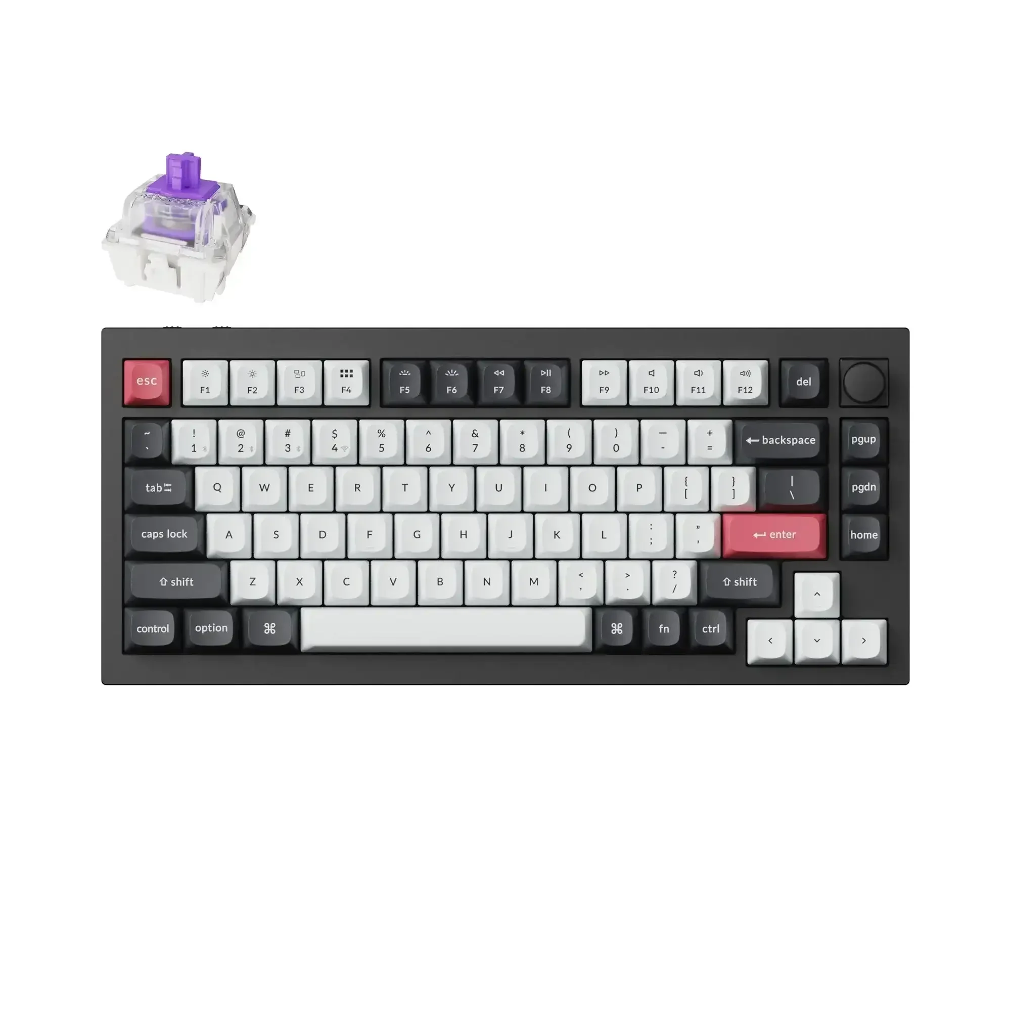 Keychron - Q1 HE QMK Wireless Custom Keyboard - Image 2
