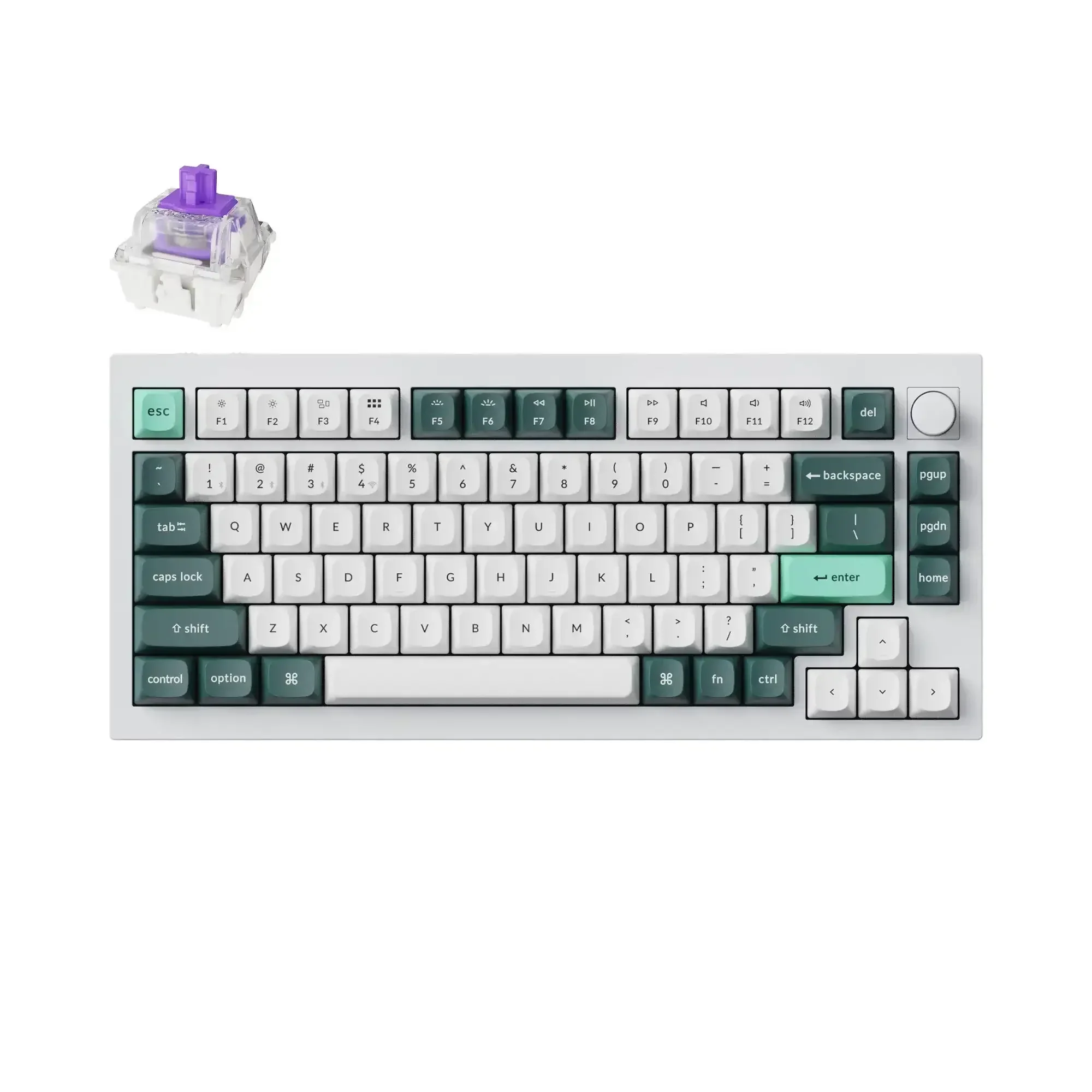 Keychron - Q1 HE QMK Wireless Custom Keyboard - Image 3