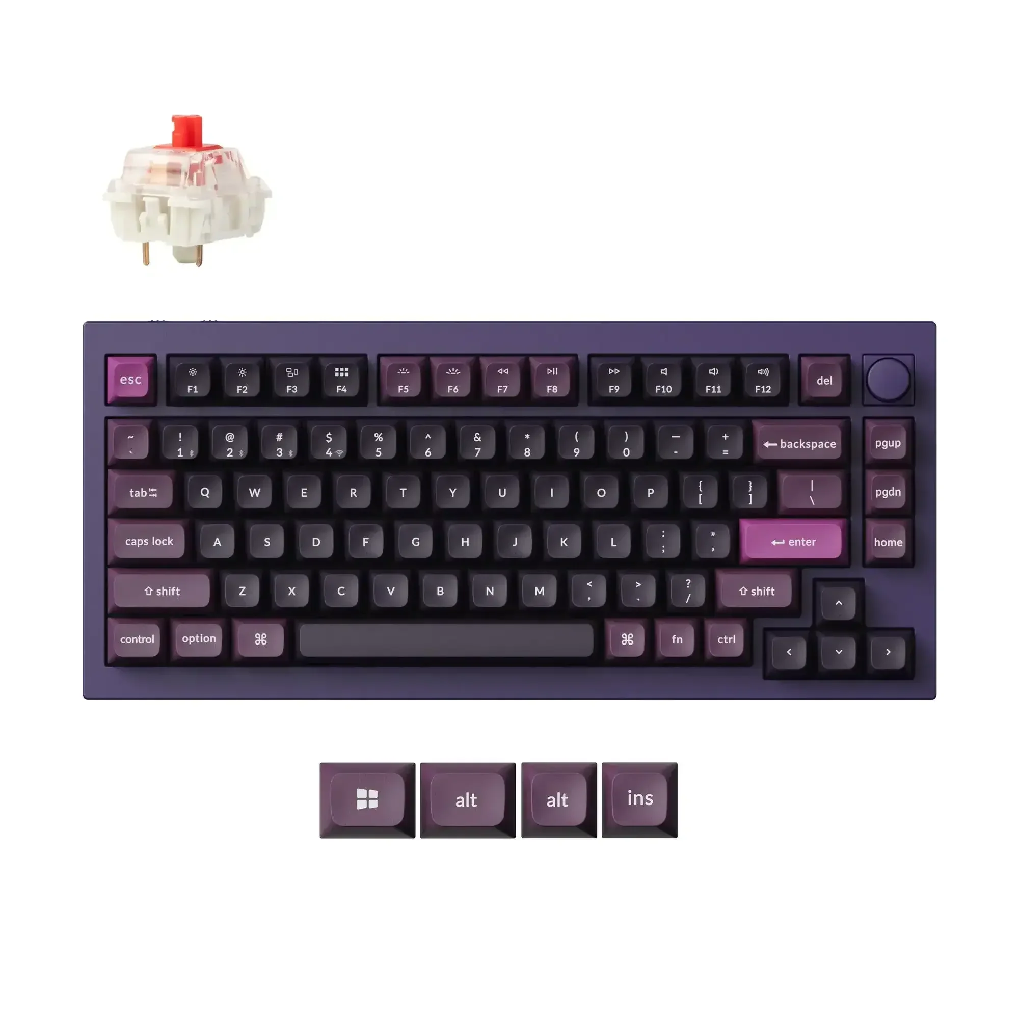 Keychron - Q1 Max QMK/VIA Wireless Custom Mechanical Keyboard - Image 18