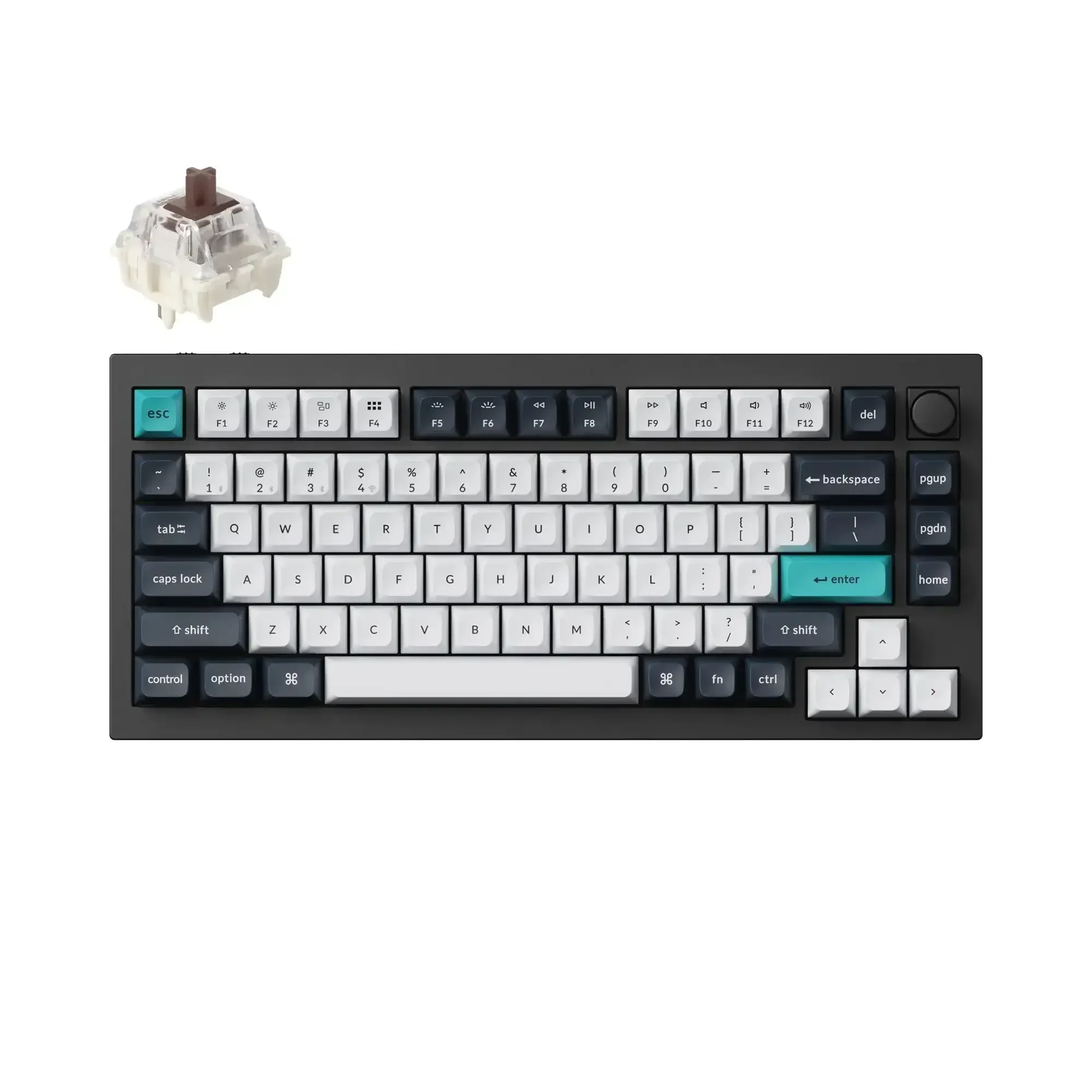 Keychron - Q1 Max QMK/VIA Wireless Custom Mechanical Keyboard - Image 3