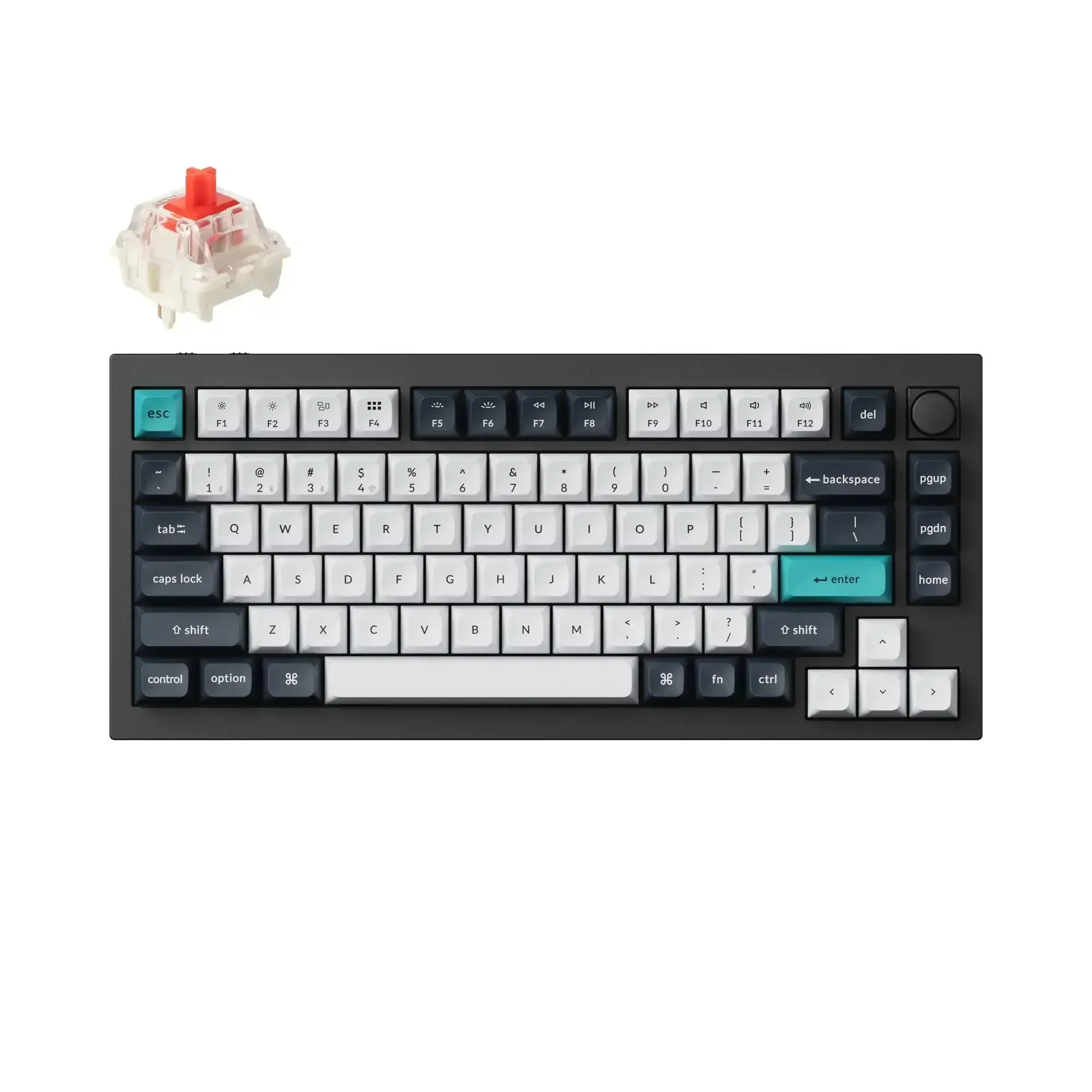Keychron - Q1 Max QMK/VIA Wireless Custom Mechanical Keyboard - Image 4