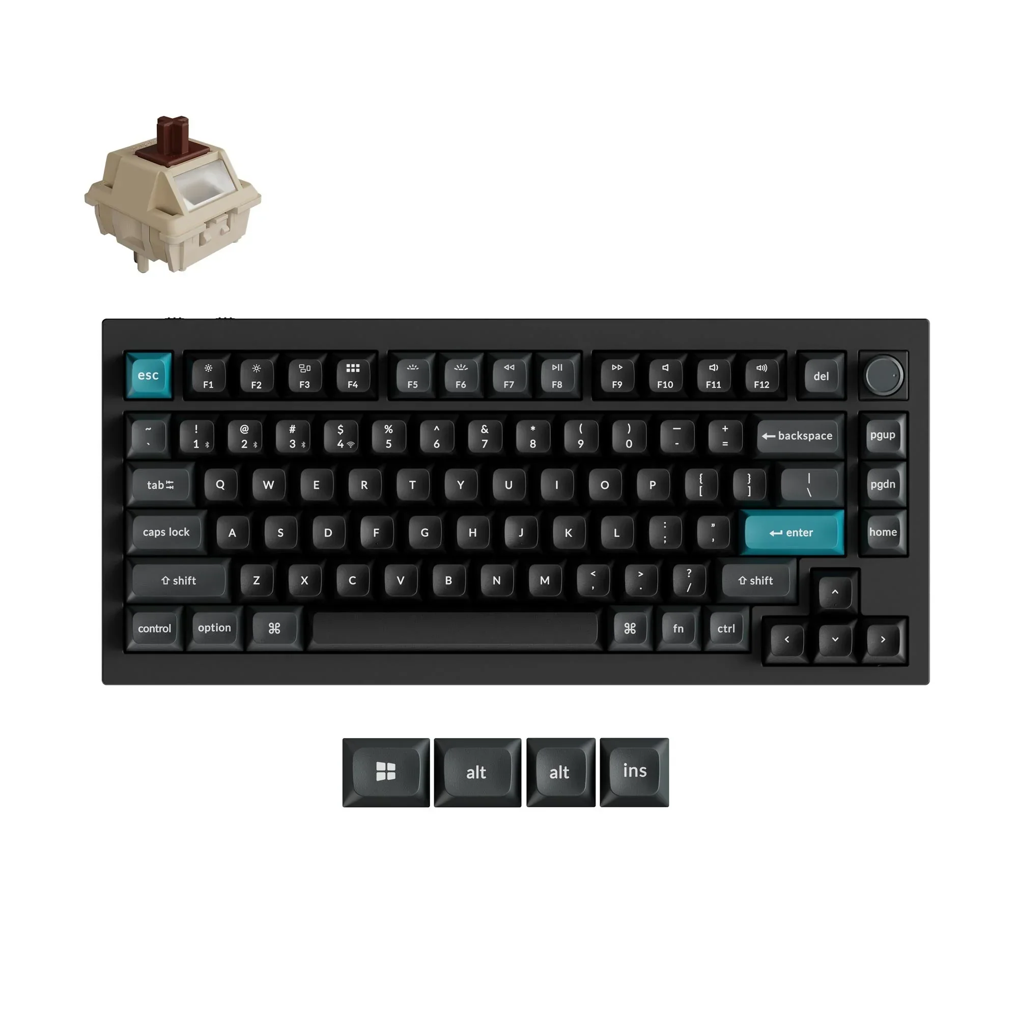Keychron - Q1 Ultra 8K Wireless Custom Mechanical Keyboard - Bezprzewodowa Klawiatura Mechaniczna - Image 2