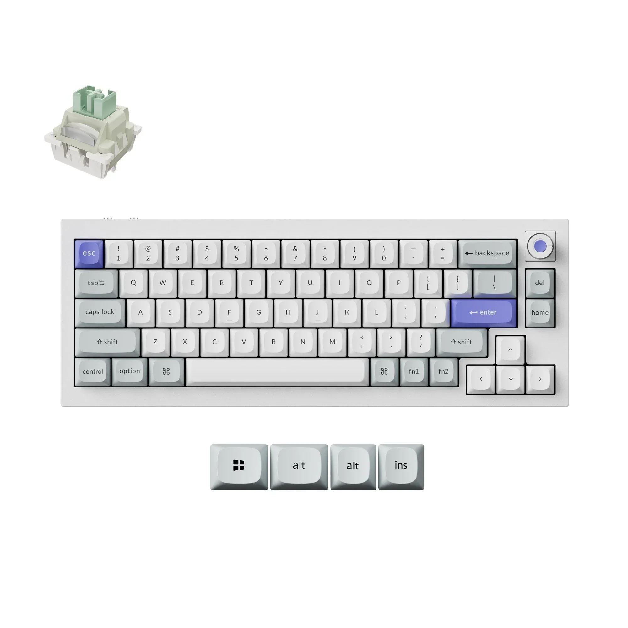 Keychron - Q2 HE 8K Magnetic Switch Keyboard - Przewodowa Klawiatura Magnetyczna - Image 2
