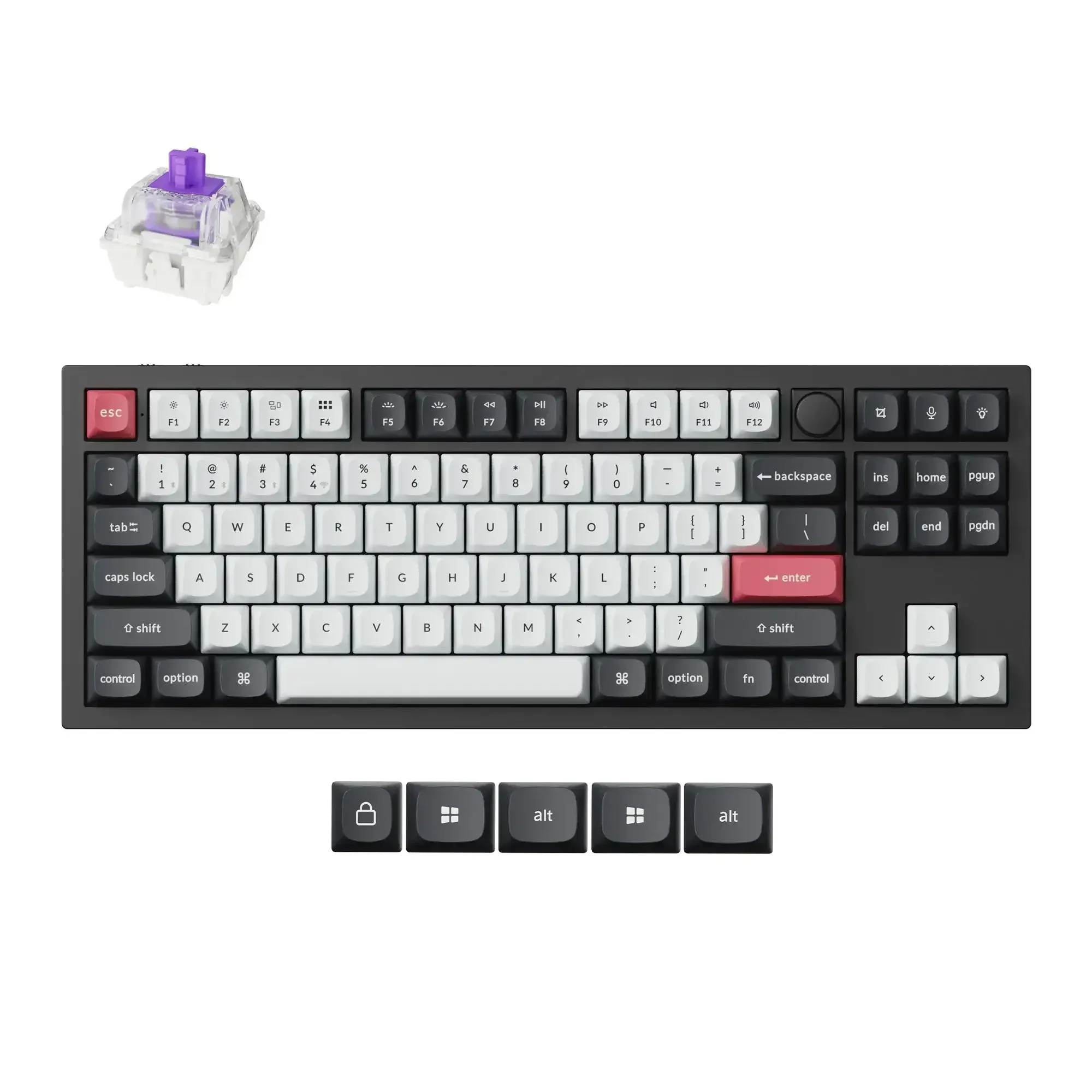 Keychron - Q3 HE QMK Wireless Custom Keyboard - Image 2