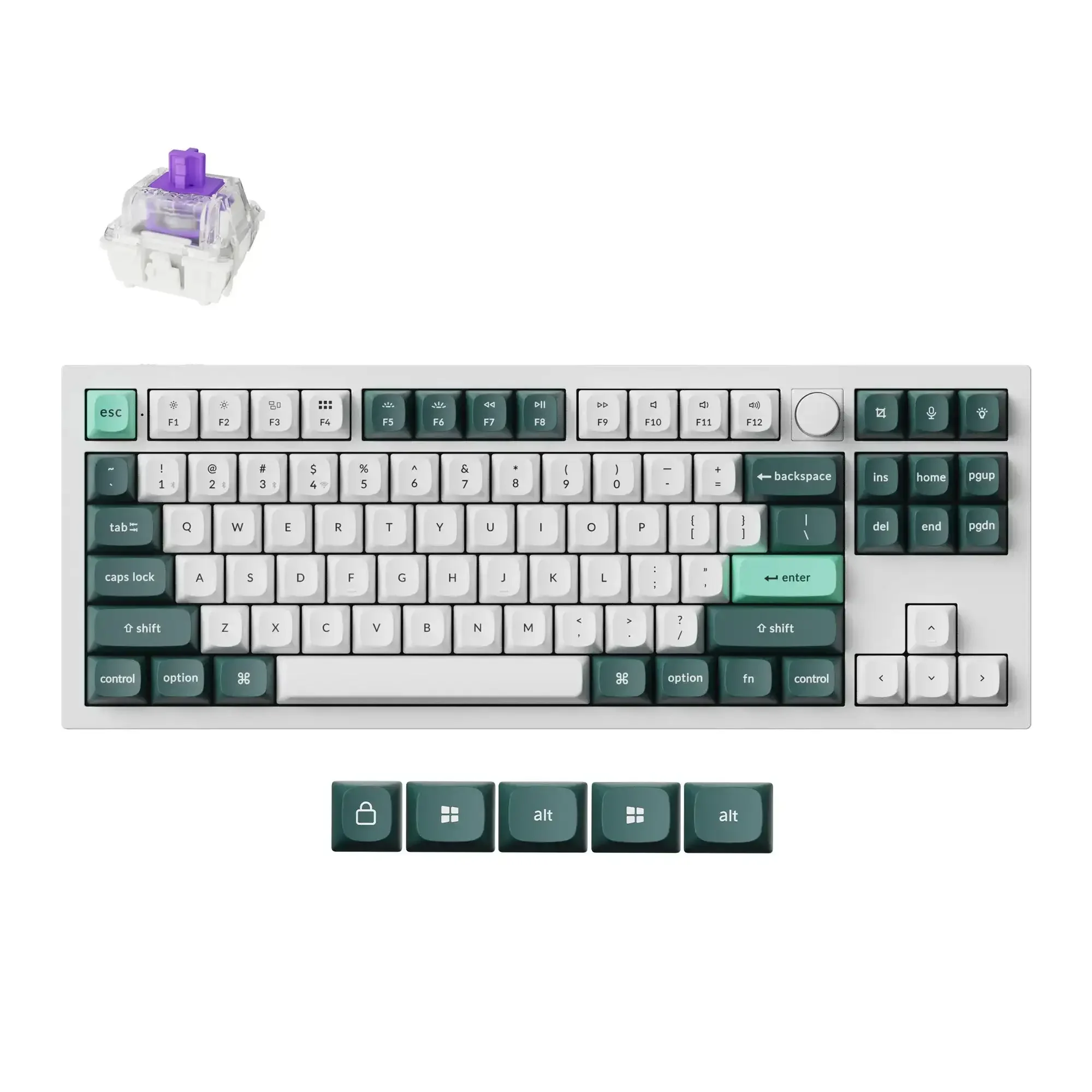 Keychron - Q3 HE QMK Wireless Custom Keyboard - Image 4