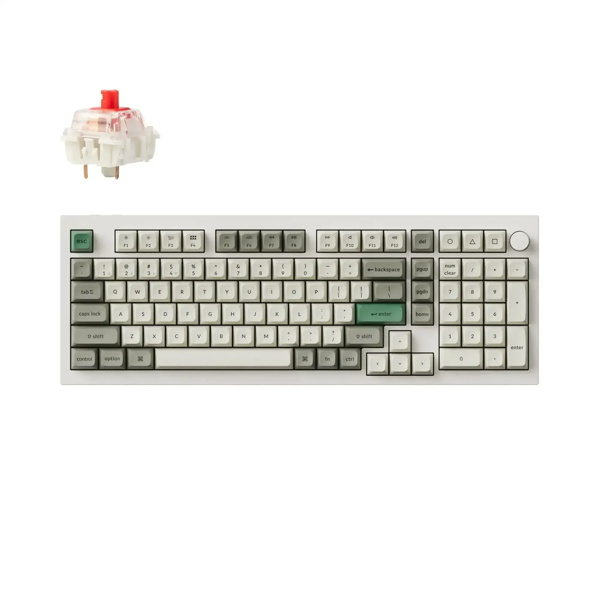 Keychron - Q5 Max QMK/VIA Wireless Custom Mechanical Keyboard - Image 7