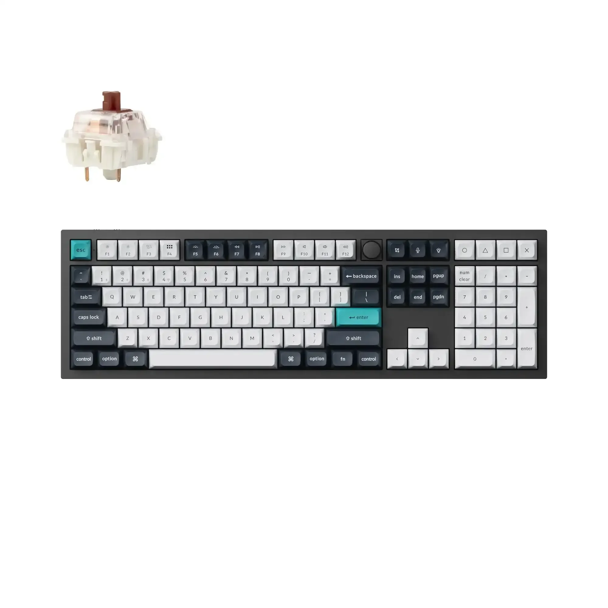 Keychron - Q6 Max QMK/VIA Wireless Custom Mechanical Keyboard - Image 3