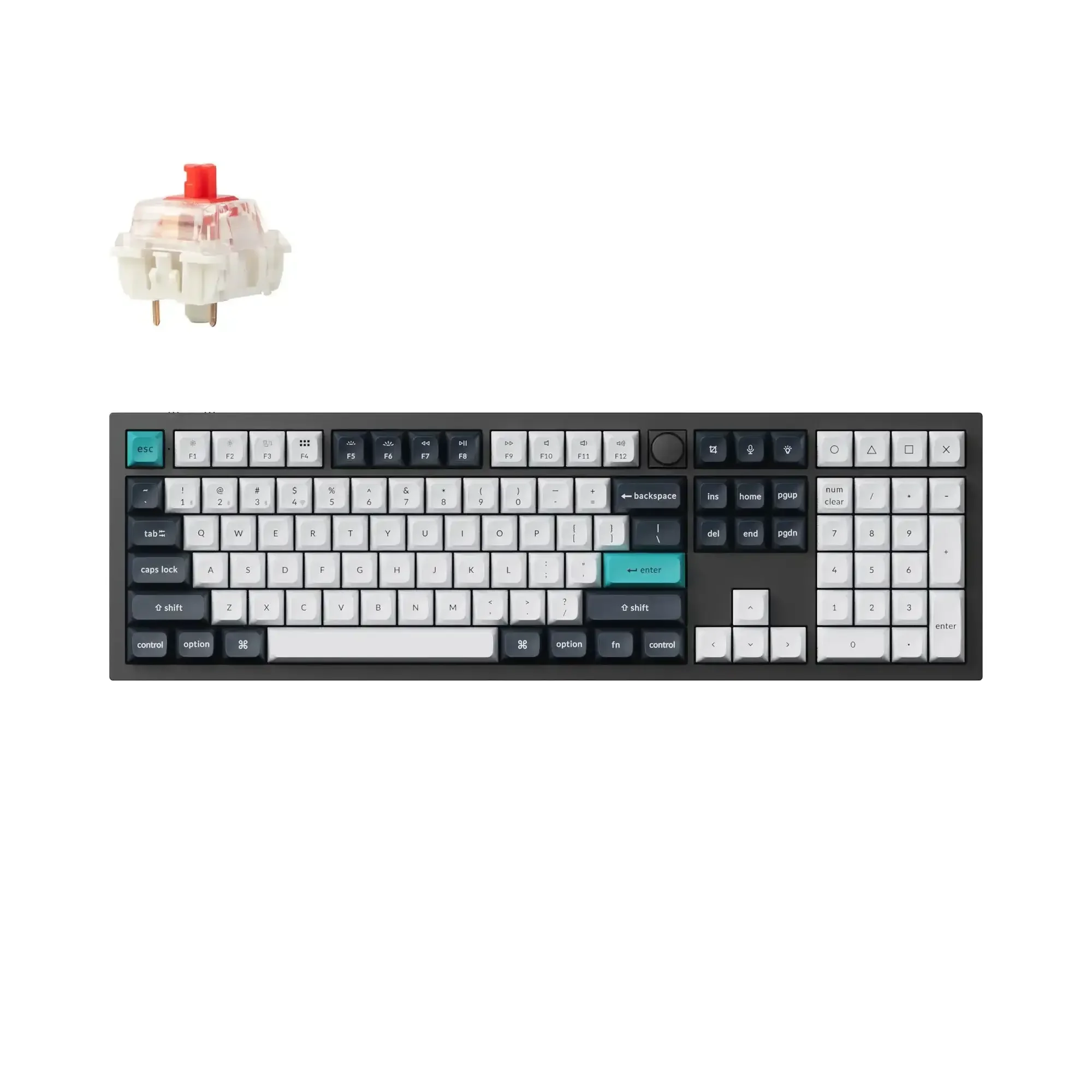 Keychron - Q6 Max QMK/VIA Wireless Custom Mechanical Keyboard - Image 4