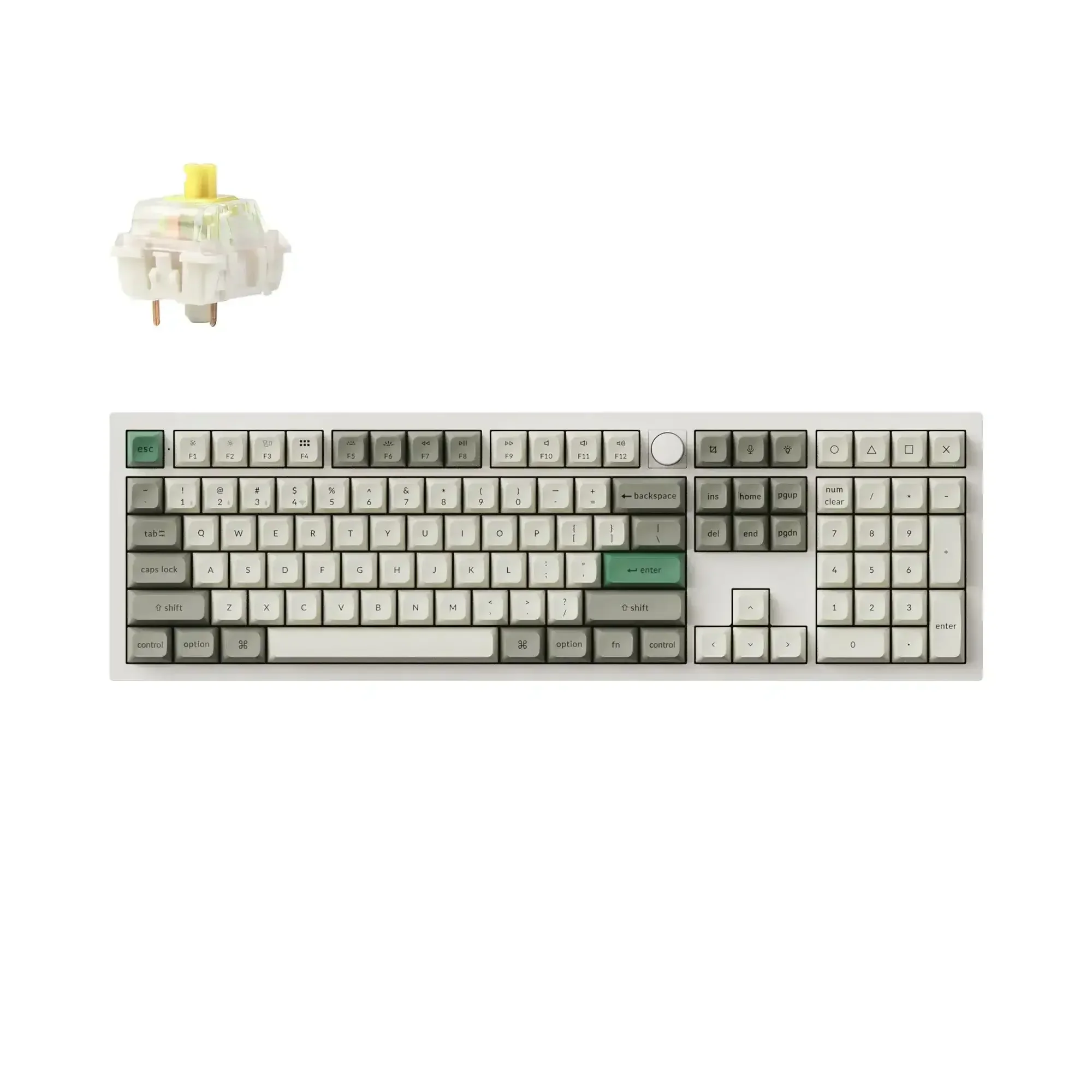 Keychron - Q6 Max QMK/VIA Wireless Custom Mechanical Keyboard - Image 6