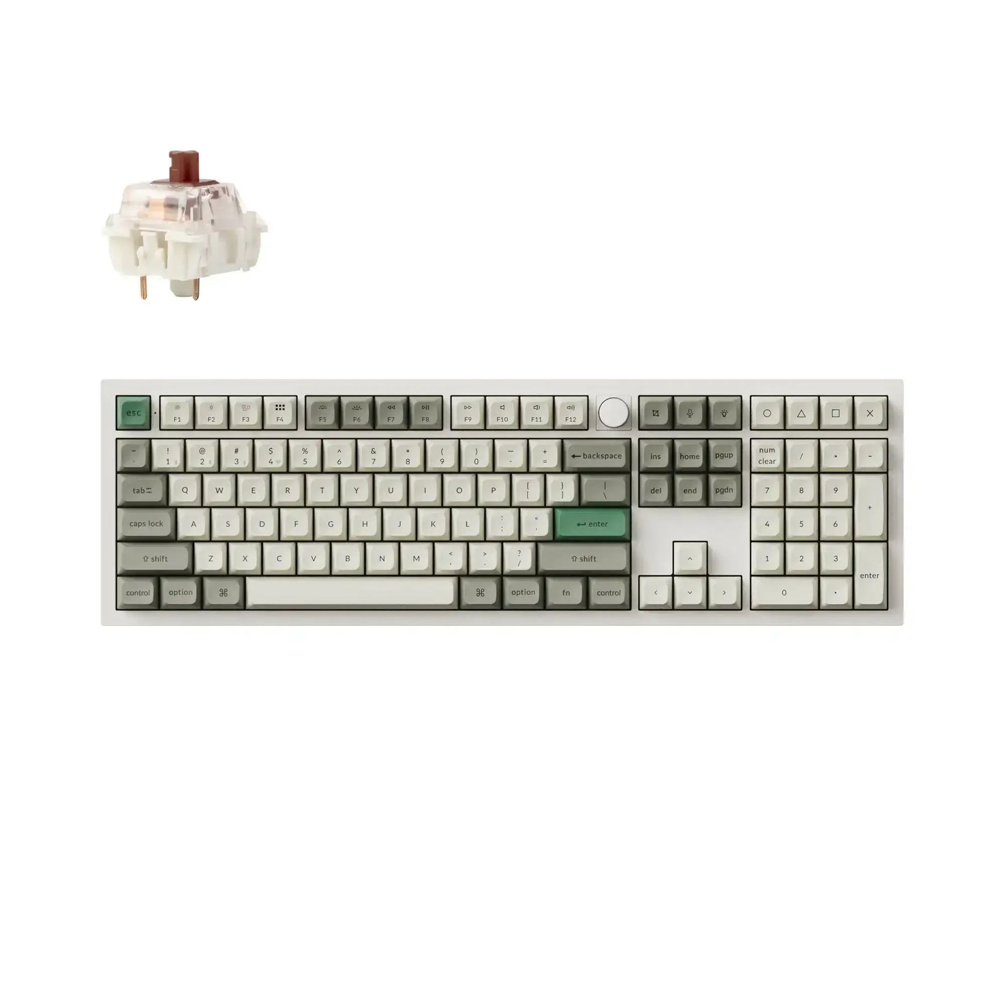 Keychron - Q6 Max QMK/VIA Wireless Custom Mechanical Keyboard - Image 7
