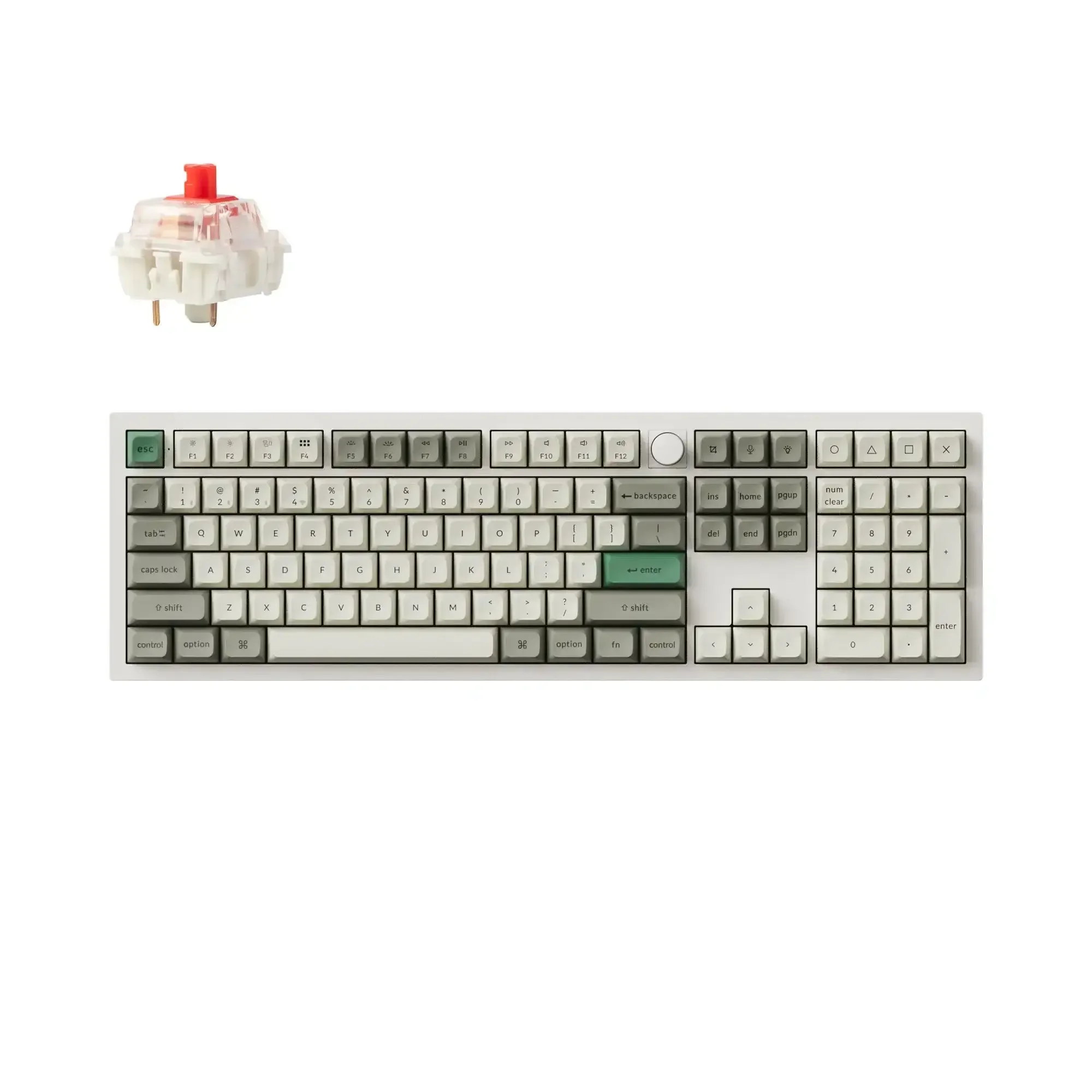 Keychron - Q6 Max QMK/VIA Wireless Custom Mechanical Keyboard - Image 8