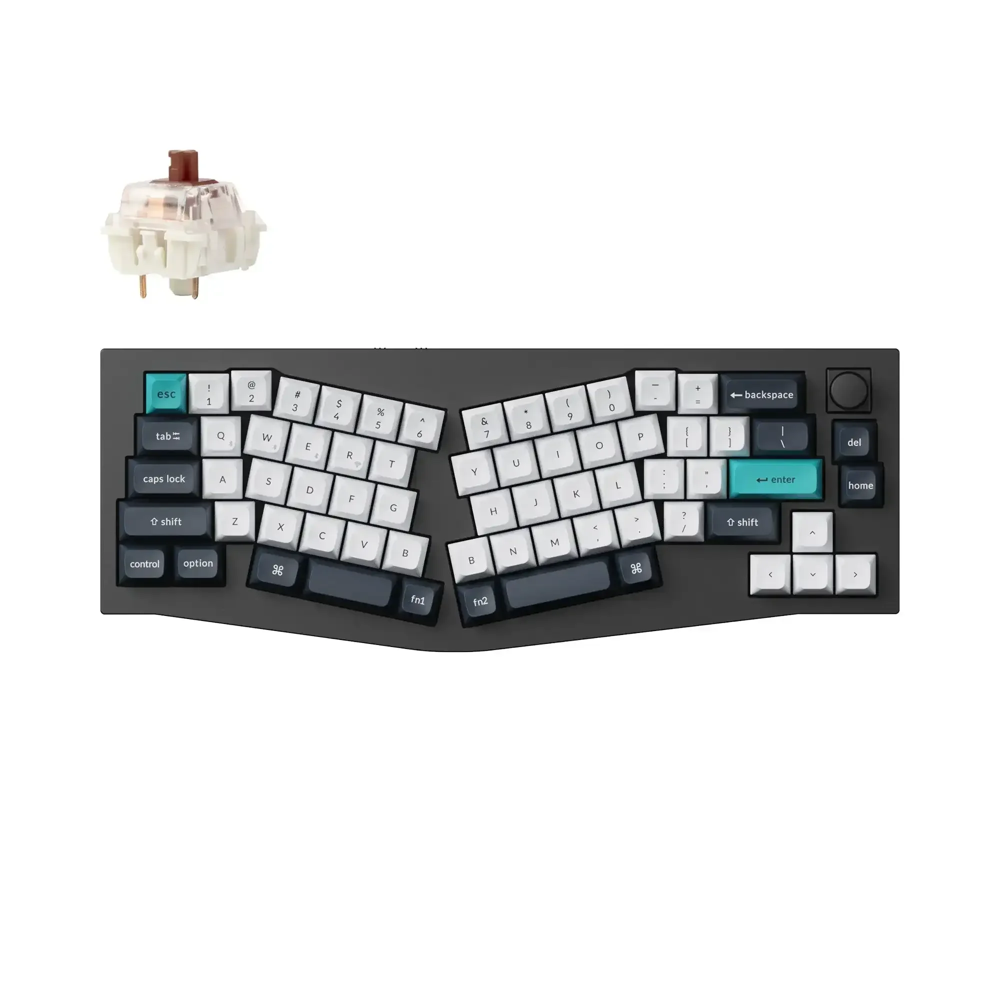 Keychron - Q8 Max (Alice Layout) QMK/VIA Wireless Custom Mechanical Keyboard - Image 3