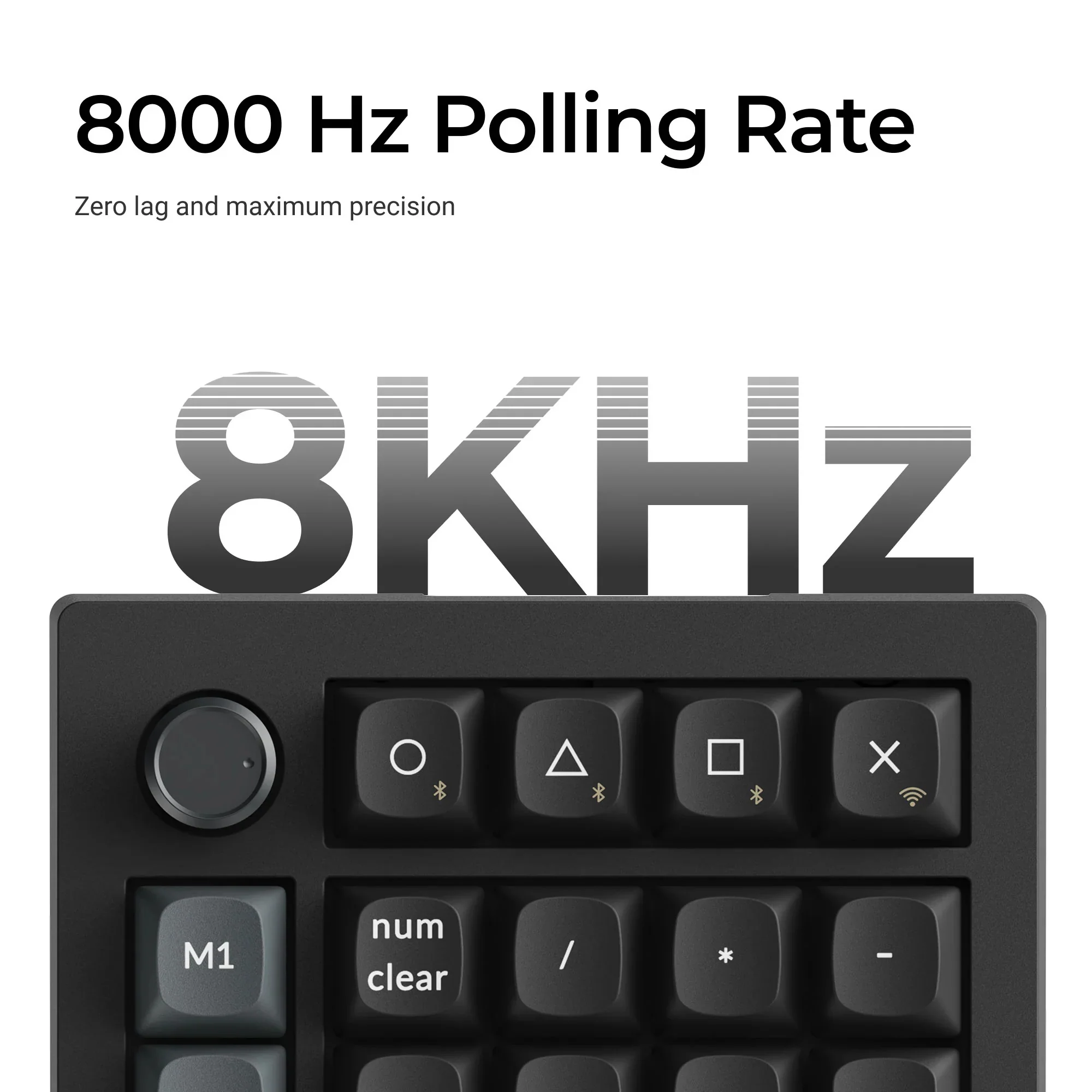 Keychron - V0 Ultra 8K Wireless Custom Number Pad - Bezprzewodowy Numpad Mechaniczny - Image 5