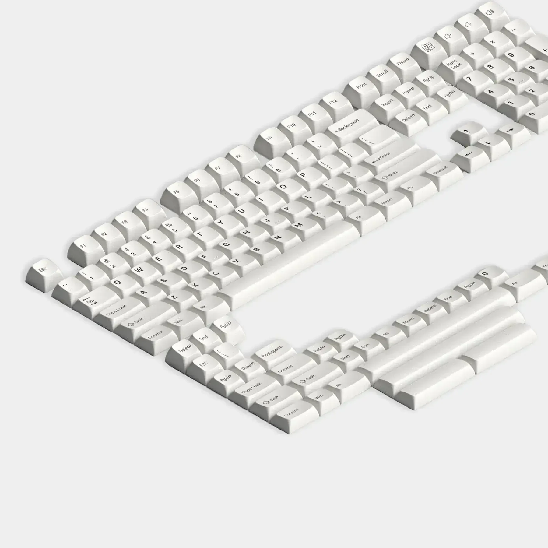 KeyTok - Ivory Symphony Dye-Sub KDA PBT Keycaps - Image 3