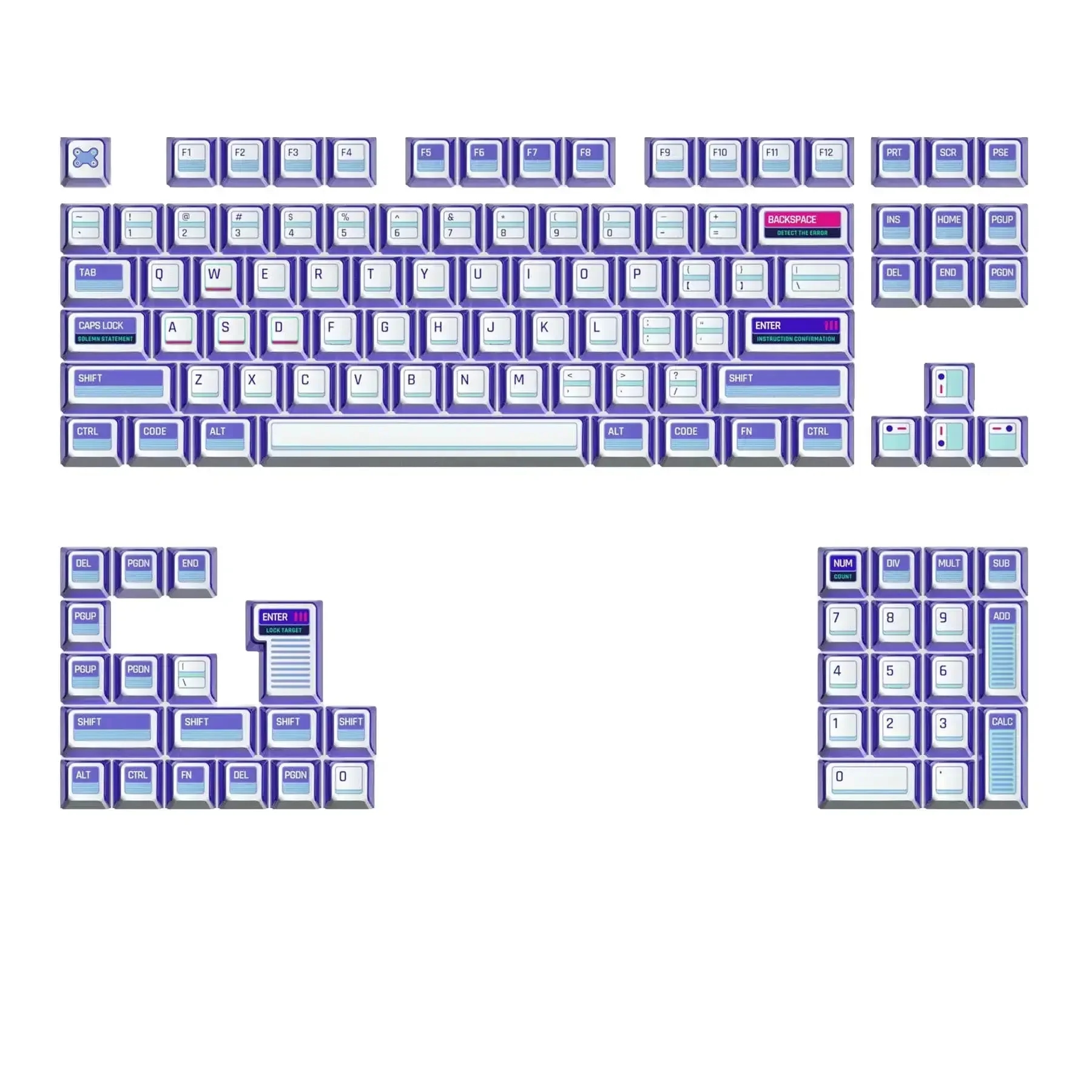 KeyTok - Ctrl Dye-Sub KOL Keycaps - Image 3