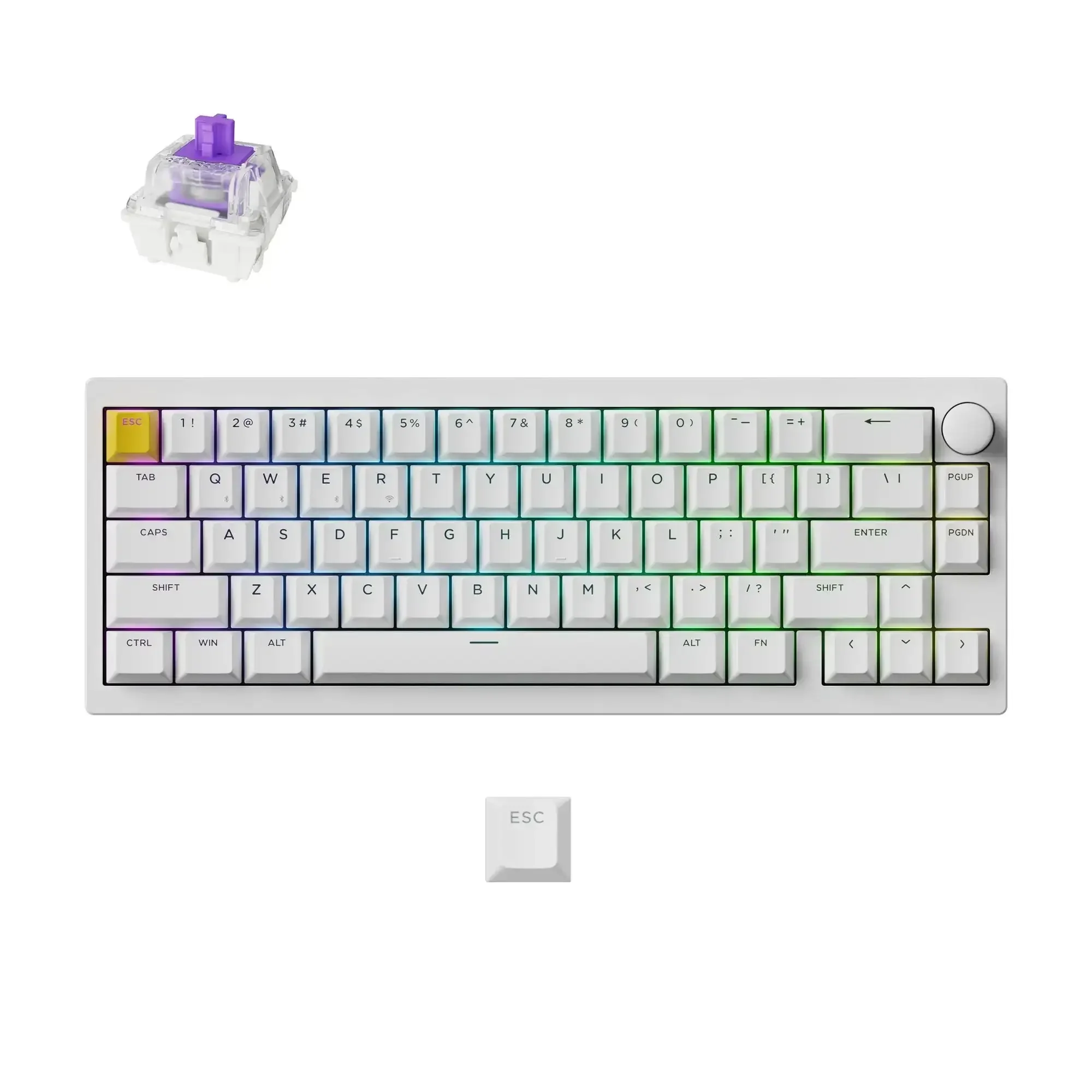 Lemokey - P2 HE Wireless Magnetic Switch Custom Gaming Keyboard - Klawiatura Magnetyczna Bezprzewodowa - Image 11