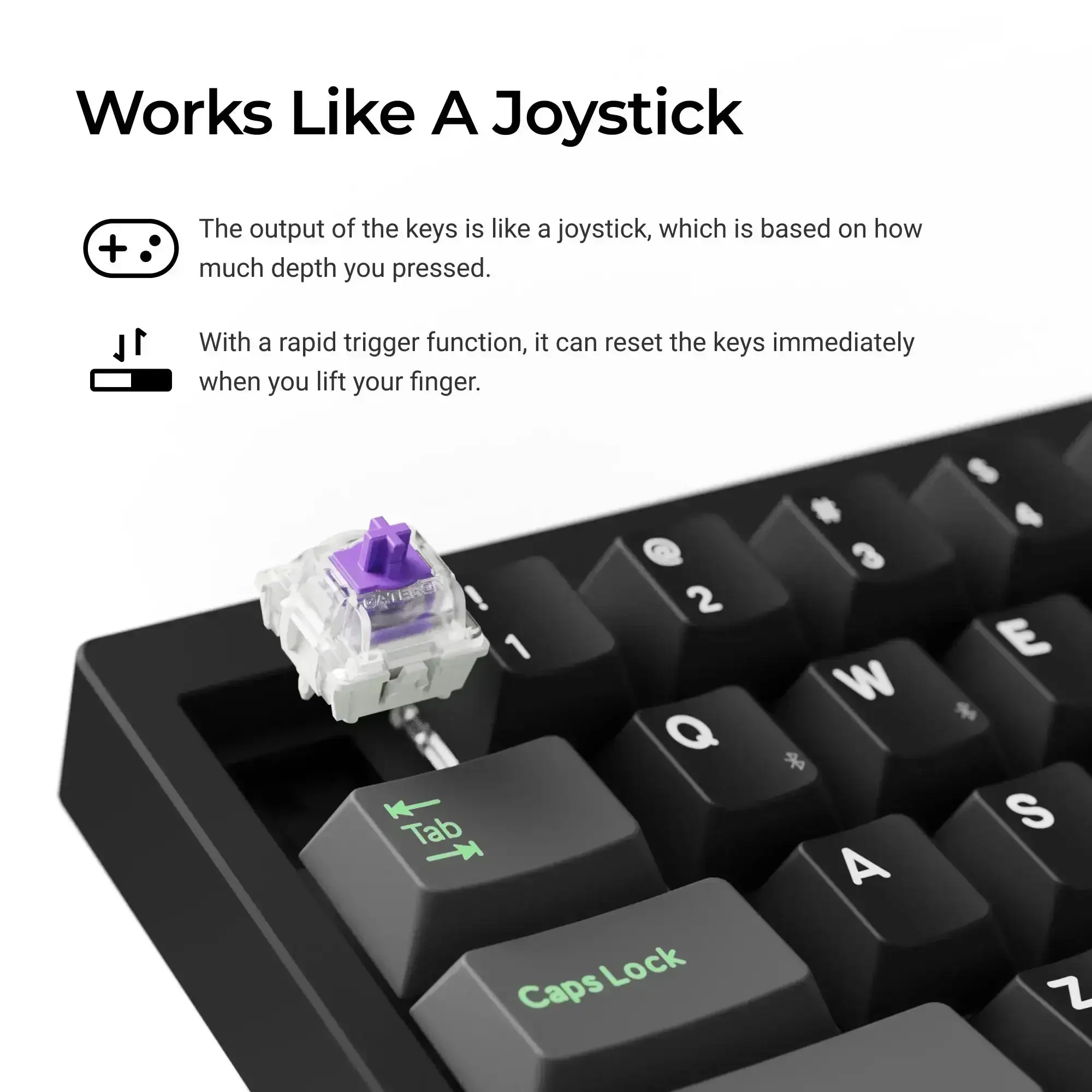 Lemokey - P2 HE Wireless Magnetic Switch Custom Gaming Keyboard - Klawiatura Magnetyczna Bezprzewodowa - Image 6