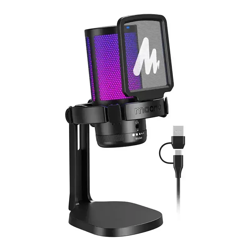 MAONO - DGM20 GamerWave Condenser USB Gaming RGB Microphone - Mikrofon Gamingowy - Image 6