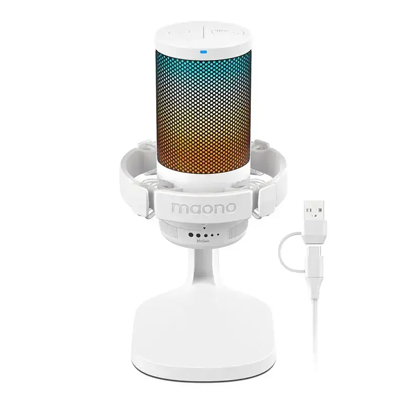 MAONO - DGM20 GamerWave Condenser USB Gaming RGB Microphone - Mikrofon Gamingowy - Image 9
