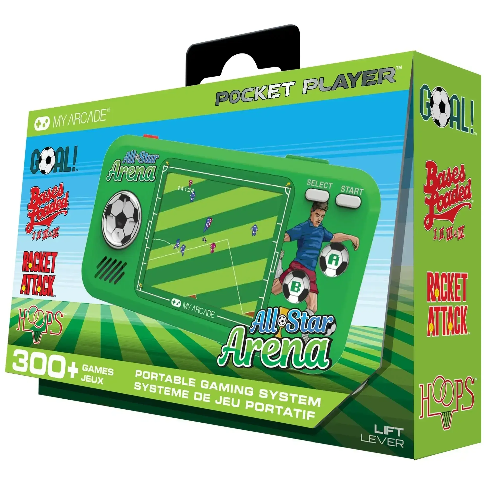 My Arcade - All-Star Arena® Pocket Player DGUNL-4128 - Kolekcjonerska Konsola do Gier Retro - Image 2
