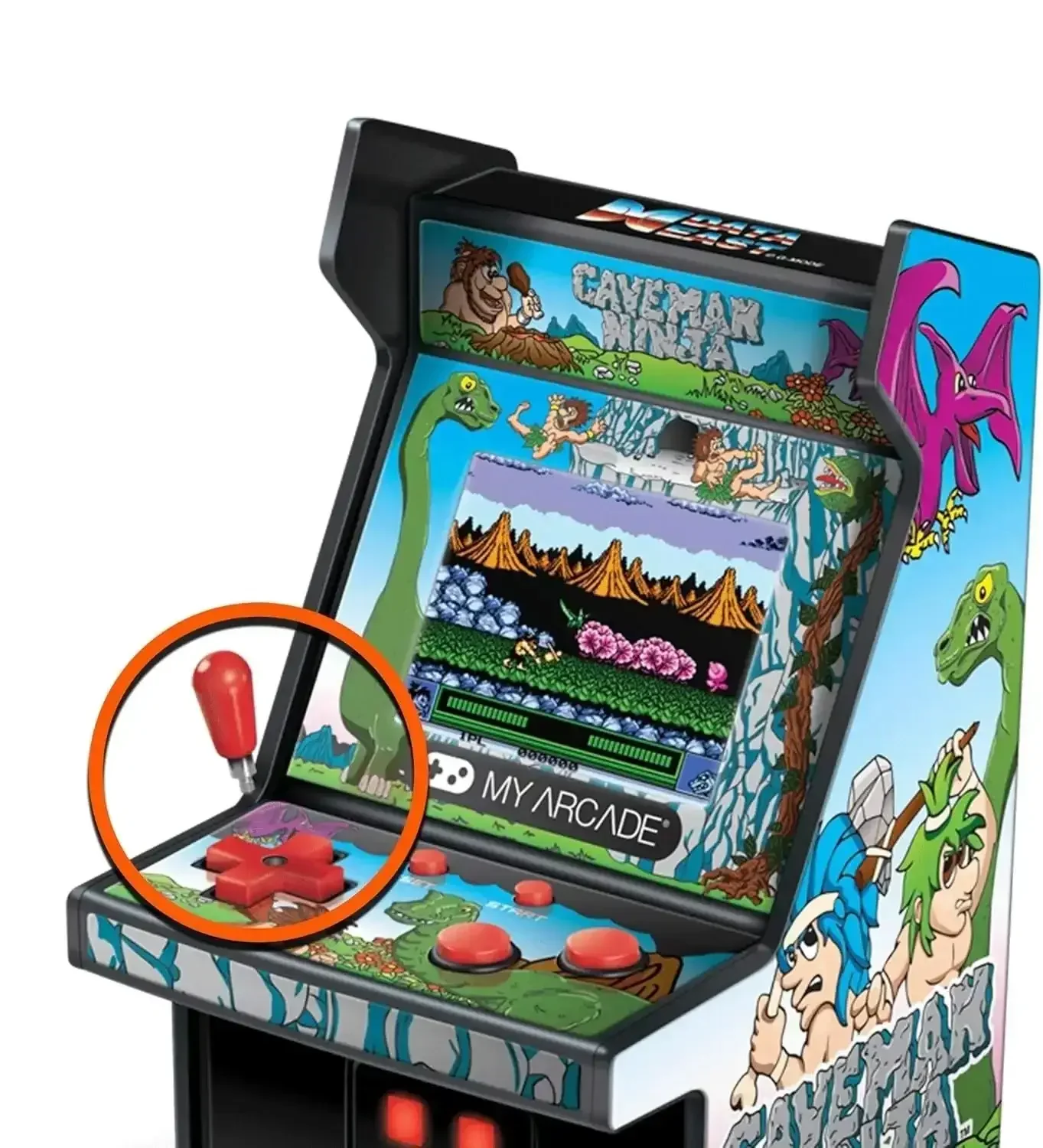 My Arcade - CAVEMAN NINJA Micro Player DGUNL-3218 - Kolekcjonerska Konsola Retro - Image 6
