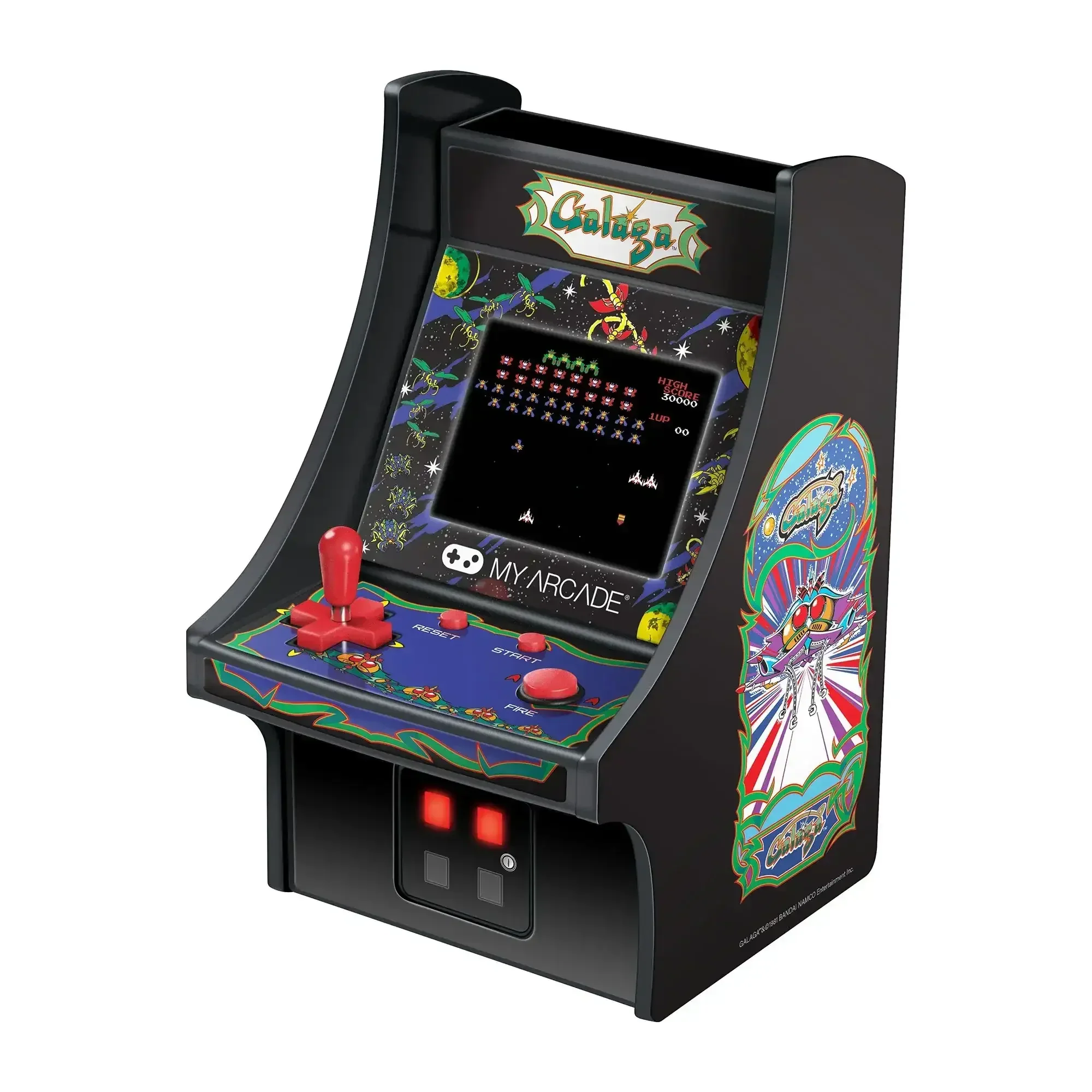 My Arcade - Galaga Micro Player DGUNL-3222 - Kolekcjonerska Konsola do Gier Retro