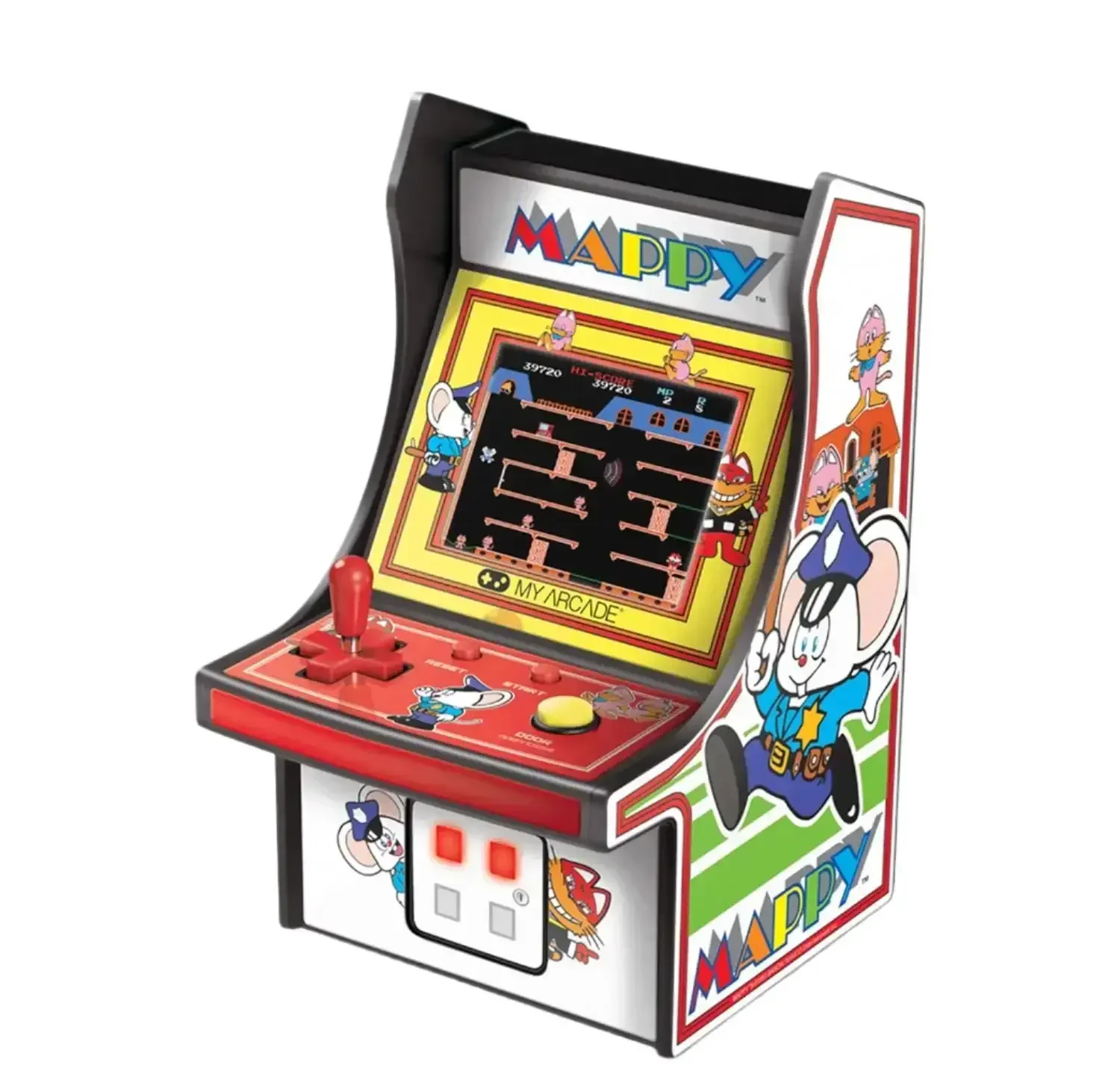 My Arcade - Mappy Micro Player DGUNL-3224 - Kolekcjonerska Konsola do Gier Retro