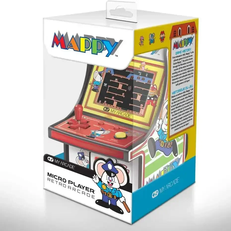 My Arcade - Mappy Micro Player DGUNL-3224 - Kolekcjonerska Konsola do Gier Retro - Image 2