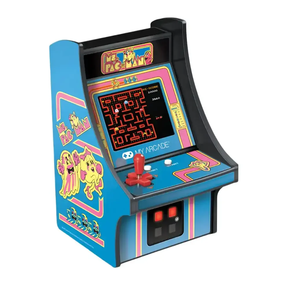 My Arcade - Ms. Pac-Man Mini Micro Player Pro DGUNL-3230 - Kolekcjonerska Konsola do Gier Retro - Image 2