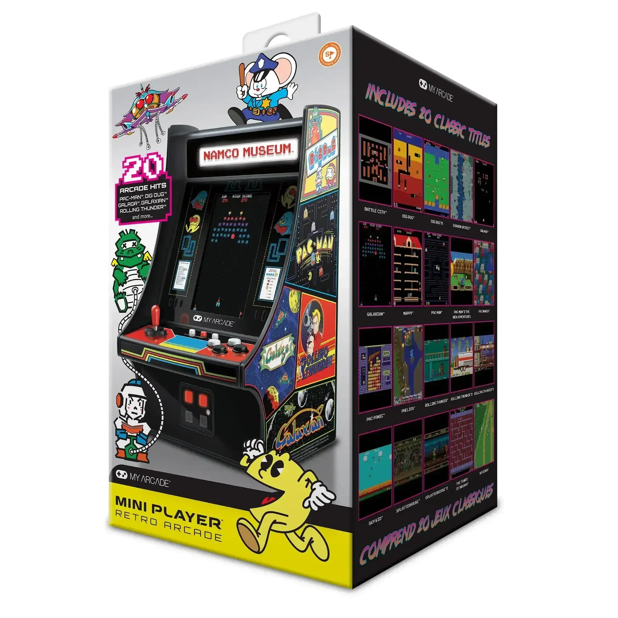 My Arcade - Namco Museum  Mini Player DGUNL-3226 - Kolekcjonerska Konsola do Gier Retro - Image 2