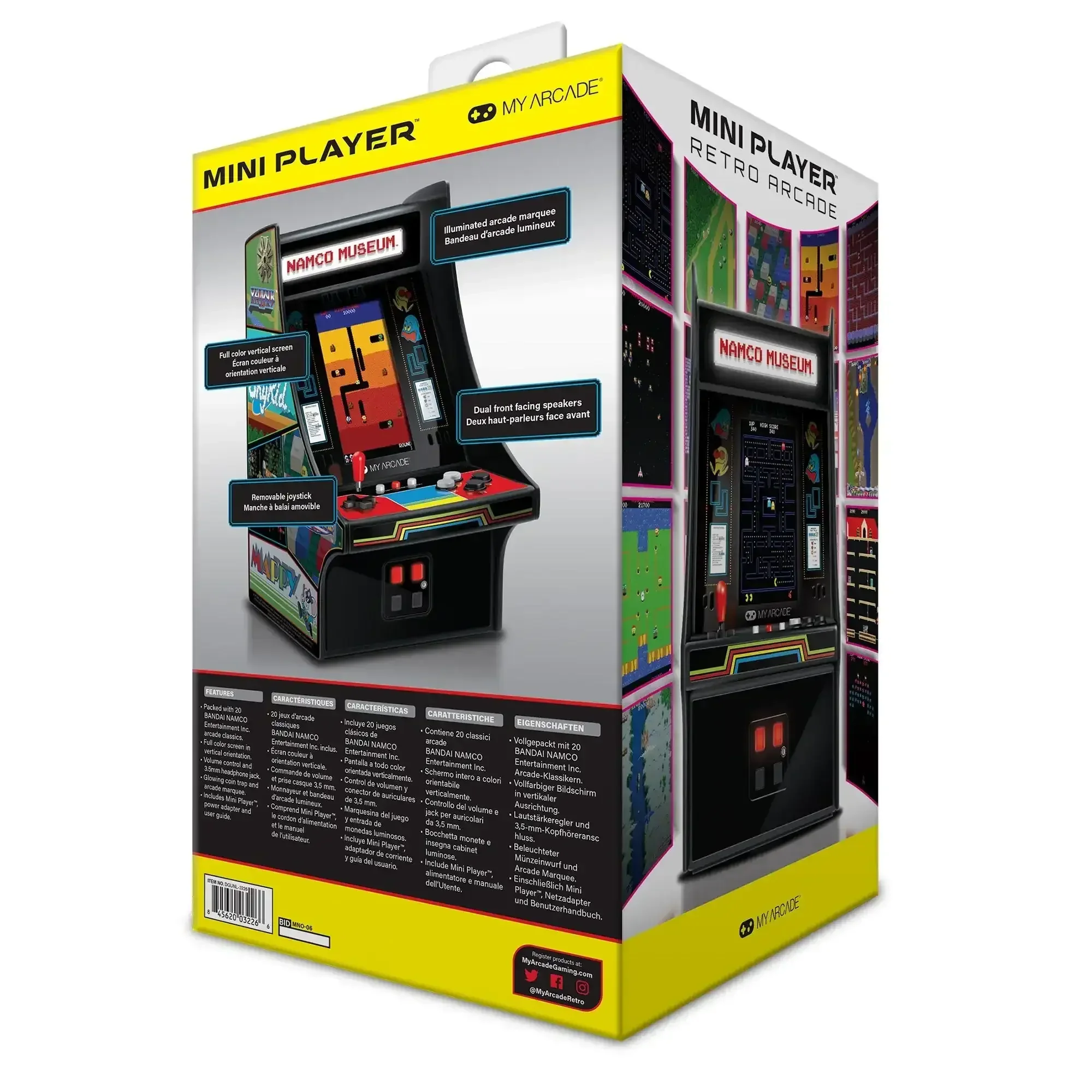 My Arcade - Namco Museum  Mini Player DGUNL-3226 - Kolekcjonerska Konsola do Gier Retro - Image 4