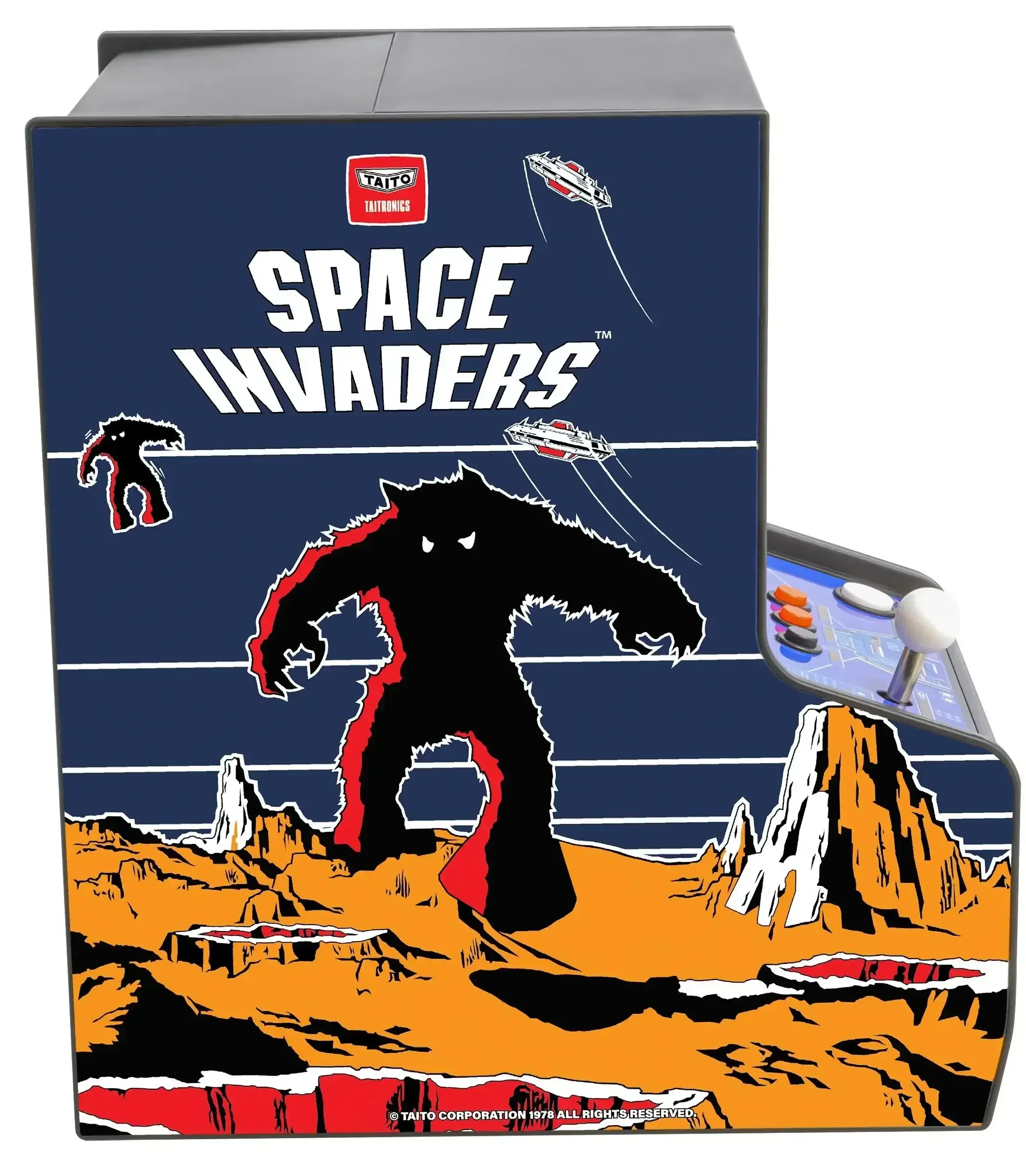 My Arcade - SPACE INVADERS Micro Player DGUNL-3279 - Kolekcjonerska Konsola do Gier - Image 4