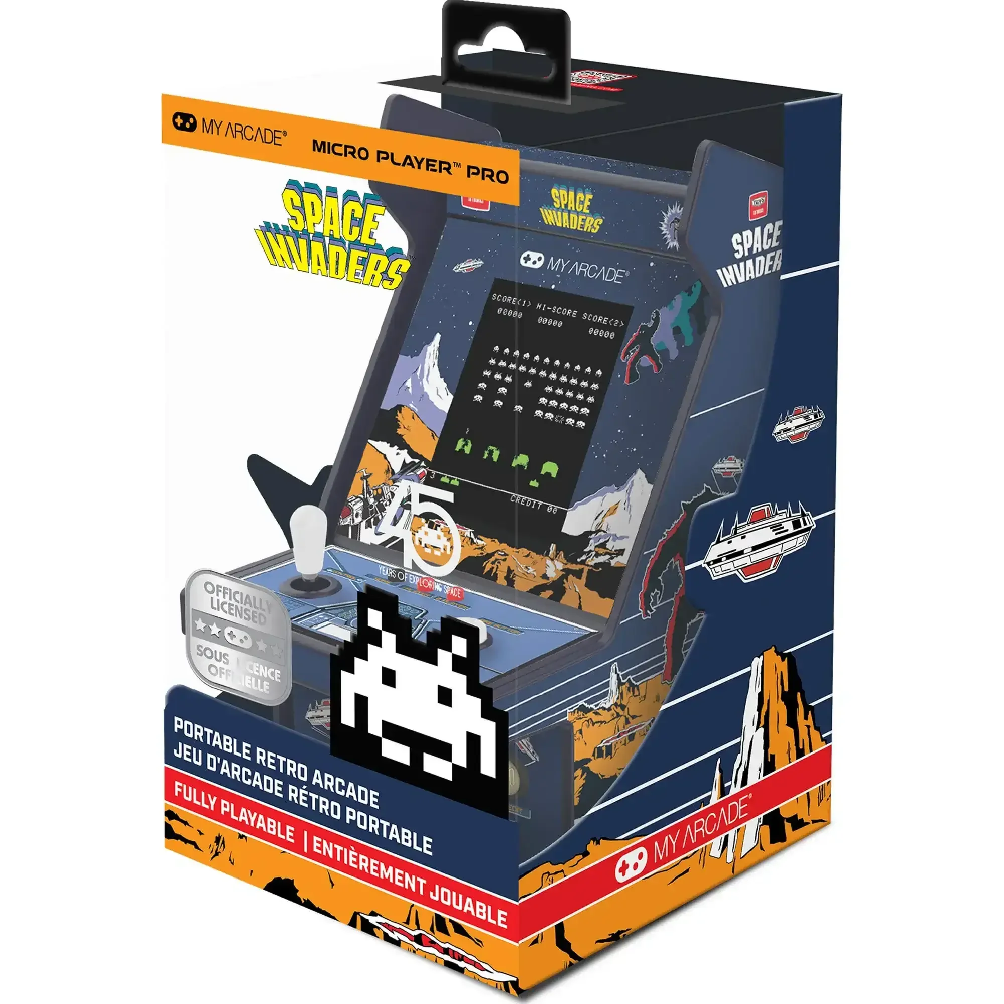 My Arcade - SPACE INVADERS Micro Player Pro DGUNL-7004 - Kolekcjonerska Konsola do Gier Retro - Image 2