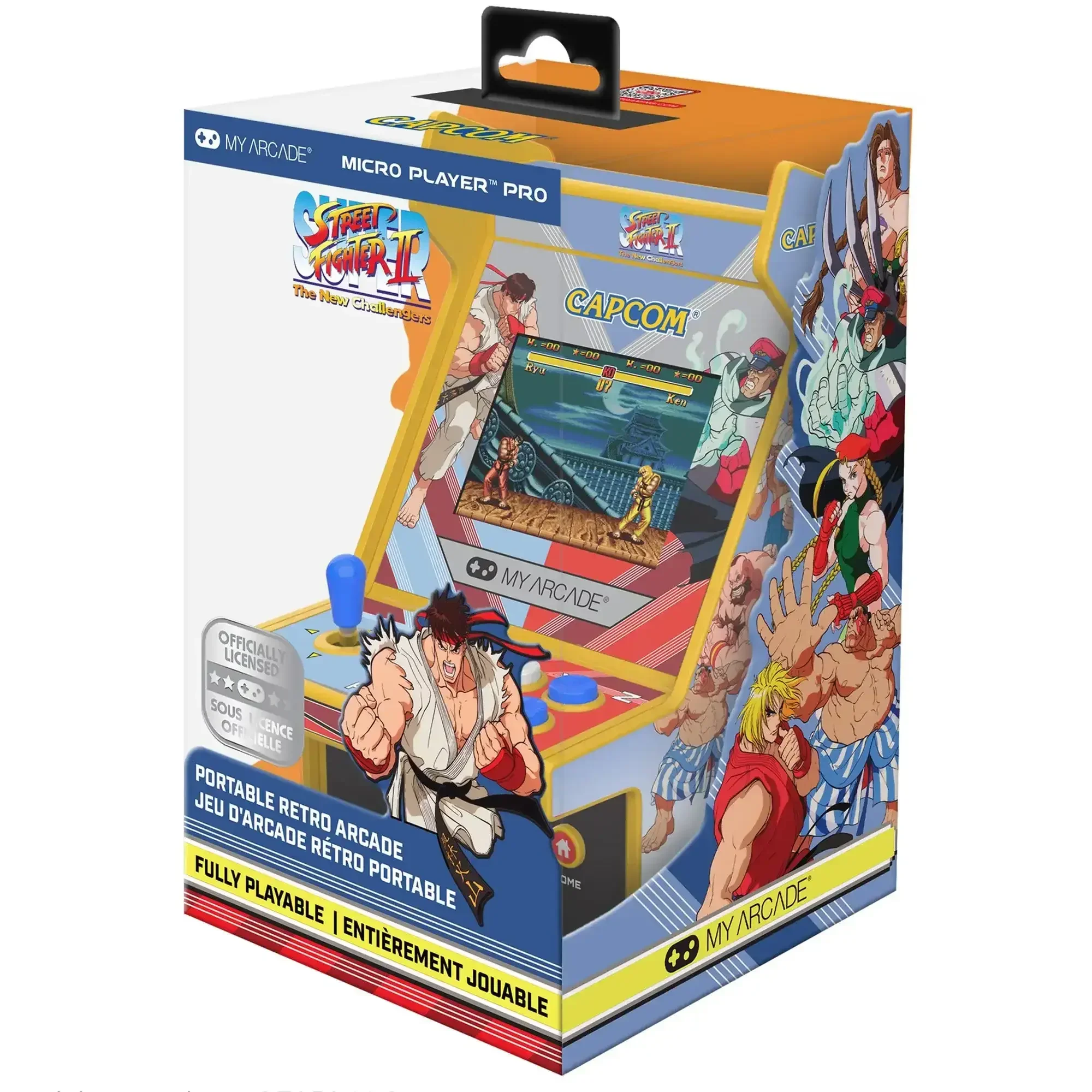 My Arcade - Super Street Fighter II Micro Player Pro DGUNL-4185 - Kolekcjonerska Konsola do Gier Retro - Image 2