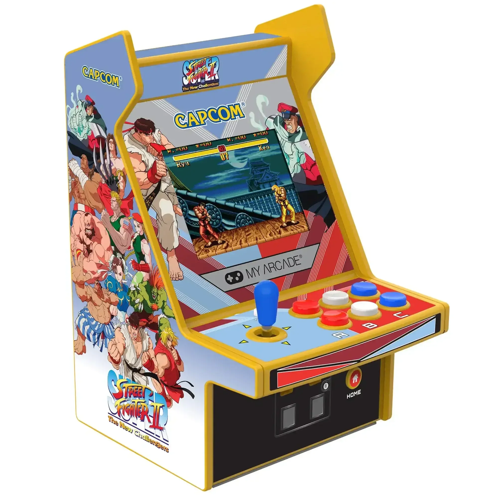 My Arcade - Super Street Fighter II Micro Player Pro DGUNL-4185 - Kolekcjonerska Konsola do Gier Retro - Image 3