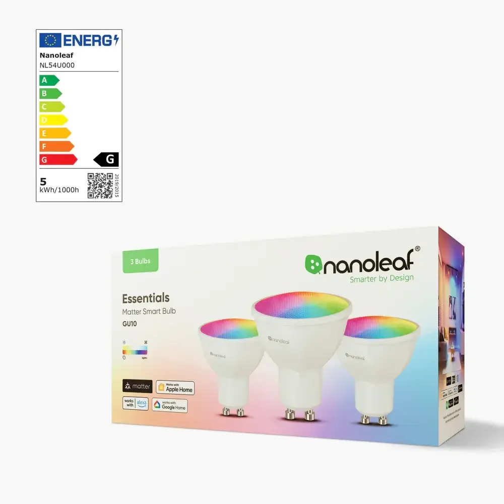 Nanoleaf - Matter Smart GU10 Bulb - Inteligentne Żarówki LED - Image 3