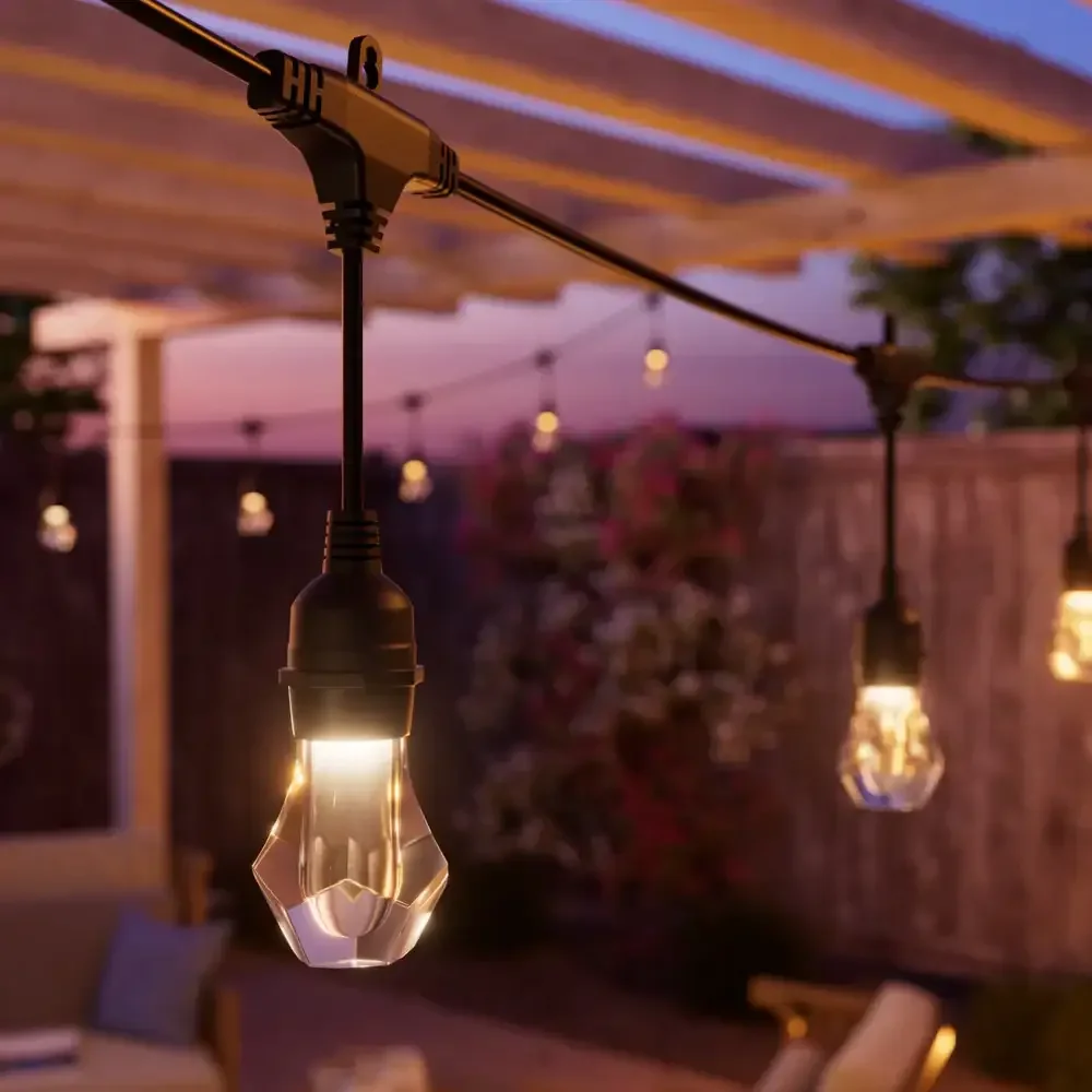 Nanoleaf Essentials - Smart Multicolour Outdoor String Light Expansion Pack - Wielokolorowe Lampki Zewnętrzne - Image 2