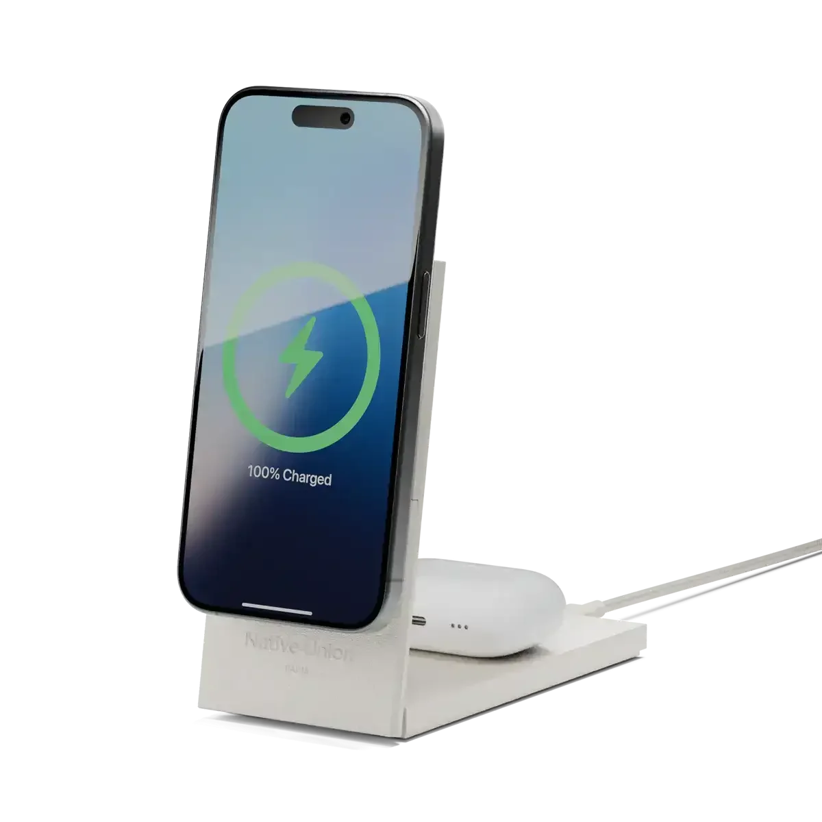 Native Union - Rise 2-in-1 Magnetic Wireless Charger - Magnetyczna Ładowarka Bezprzewodowa - Image 6