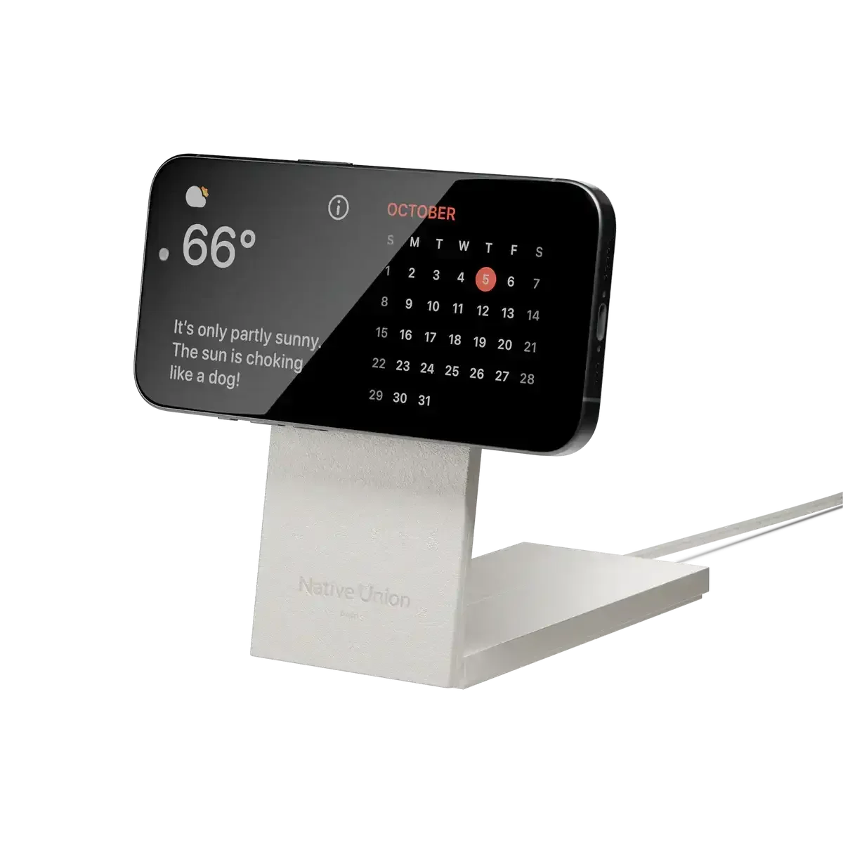 Native Union - Rise 2-in-1 Magnetic Wireless Charger - Magnetyczna Ładowarka Bezprzewodowa - Image 8