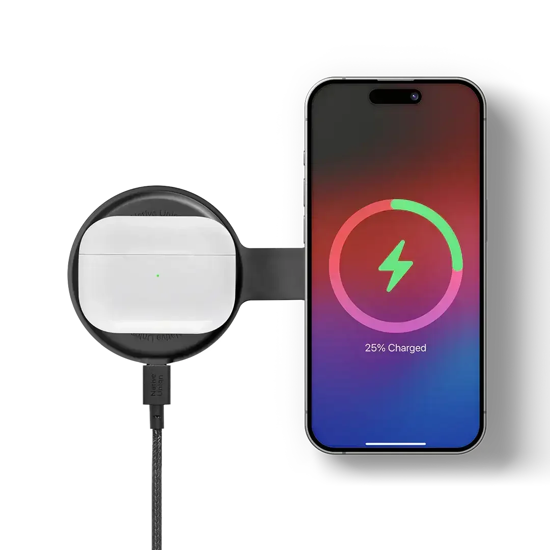 Native Union - Voyage 2-in-1 Magnetic Wireless Charger - Magnetyczna Ładowarka Bezprzewodowa 2w1 - Image 3