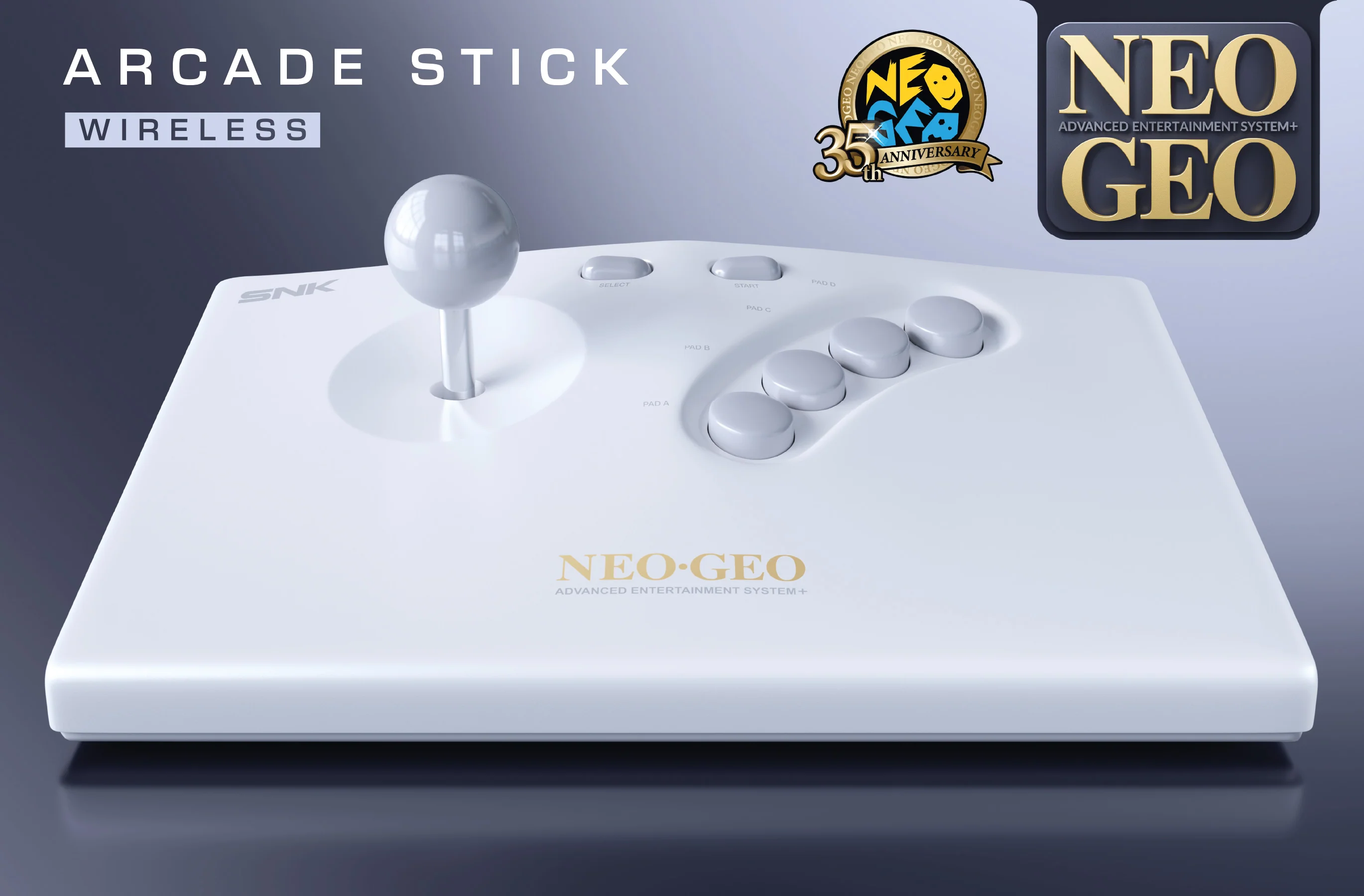 NEOGEO - AES+ Arcade Stick Anniversary Edition - Retro Kontroler do Gier - Image 2
