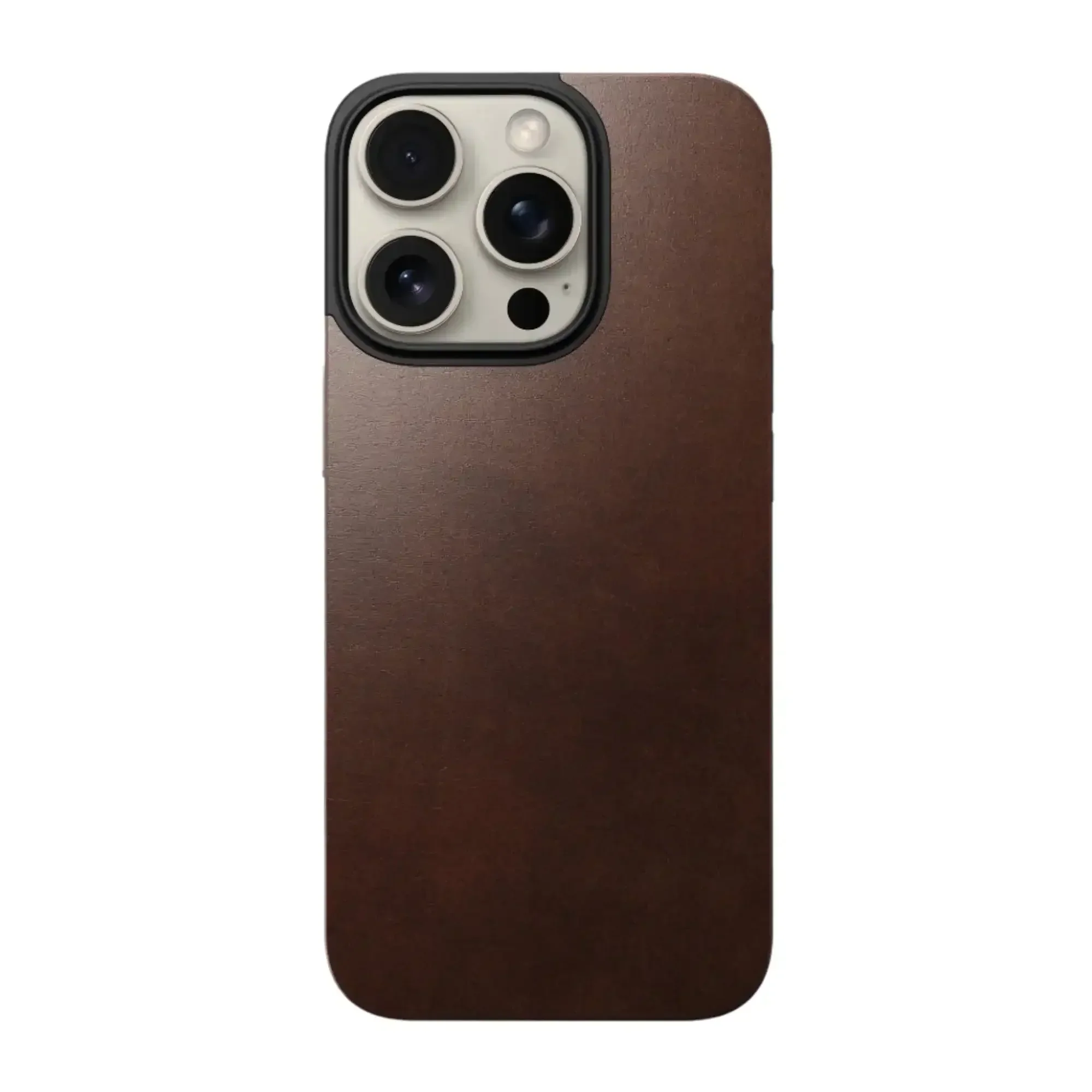 Nomad – Magnetic Leather Back for iPhone 16 Pro Max with MagSafe - Skórzane Etui na iPhone - Image 2